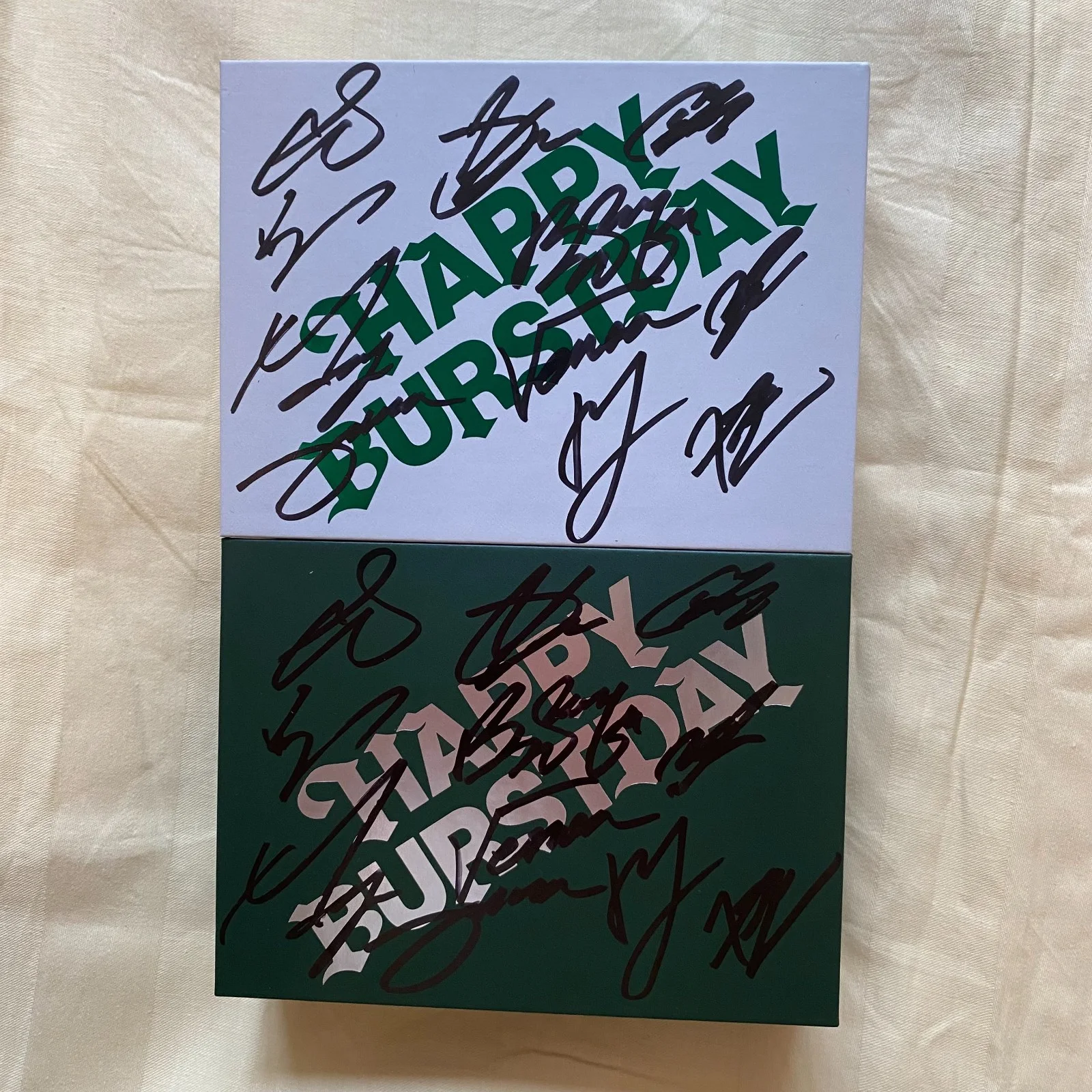 SEVENTEEN 5TH ALBUM HAPPY BURSTDAY NEW BURSTDAY KiT Ver AUTOGRAPHED SIGNED RARE, изображение 4