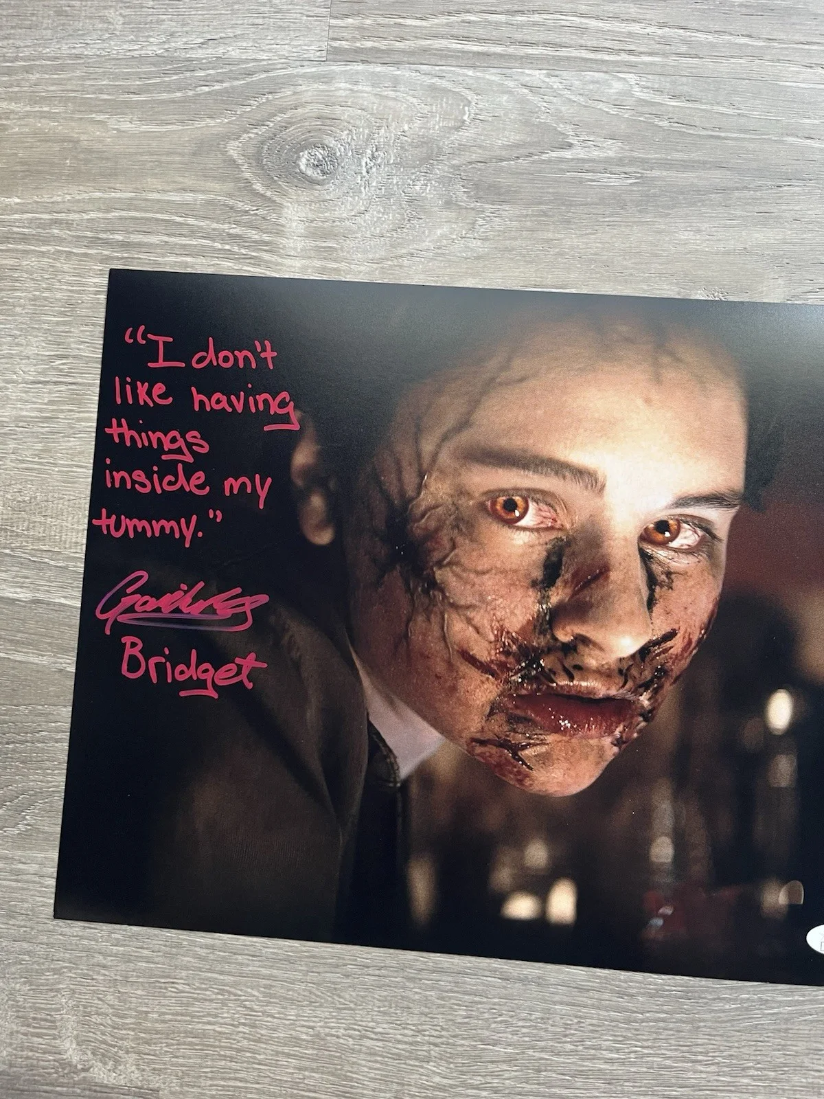 Gabrielle Echols — Gabrielle Echols Signed Evil Dead Rise 11x14 Photo JSA COA Horror Autograph, image 5