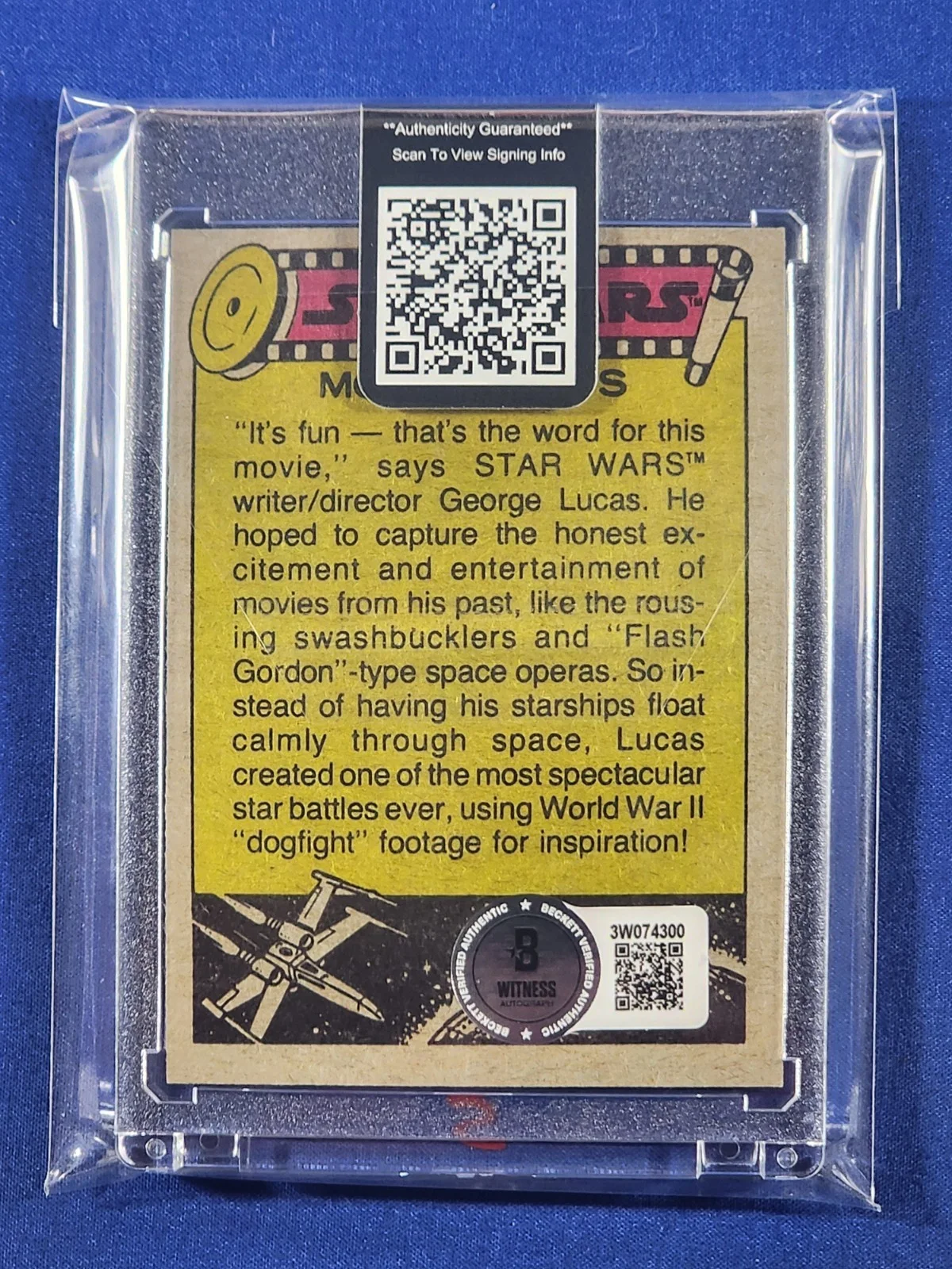 Harrison Ford — Harrison Ford Han Solo Signed 1977 Topps Star Wars #58 AUTO RC Rookie Beckett, изображение 2
