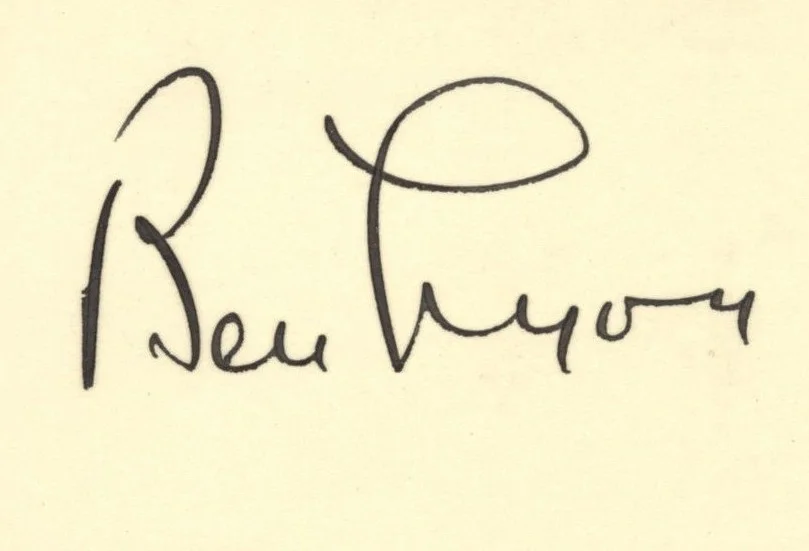 Vintage Ben Lyon Autograph, image 2