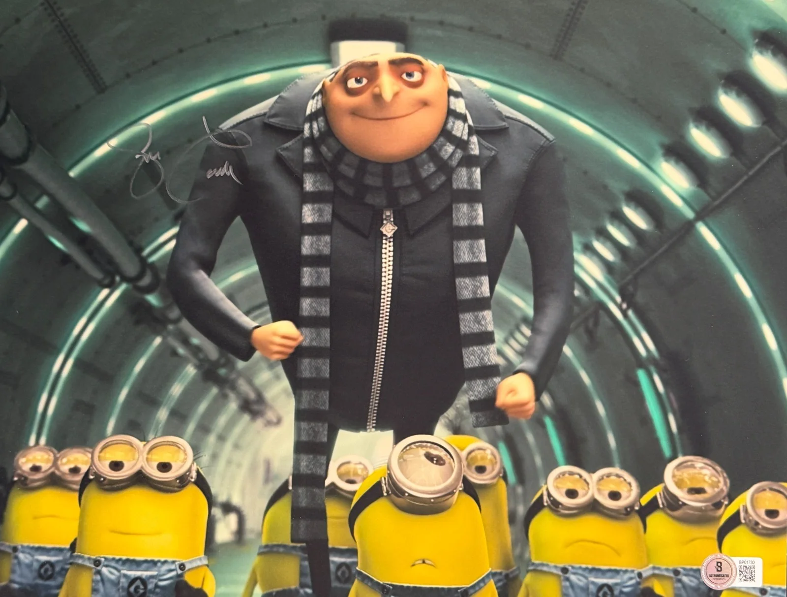 Steve Carell — Steve Carell Signed 11x14 Photo Gru Despicable Me Authentic Autograph Beckett