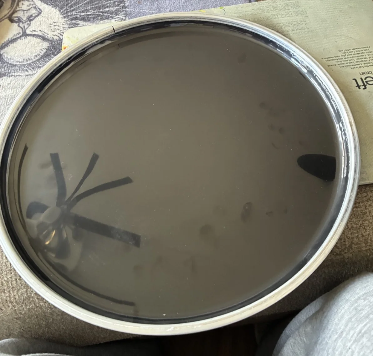 Rare 2019 KISS Drum Head- Signed By Eric Singer End of the Road Tour, image 3