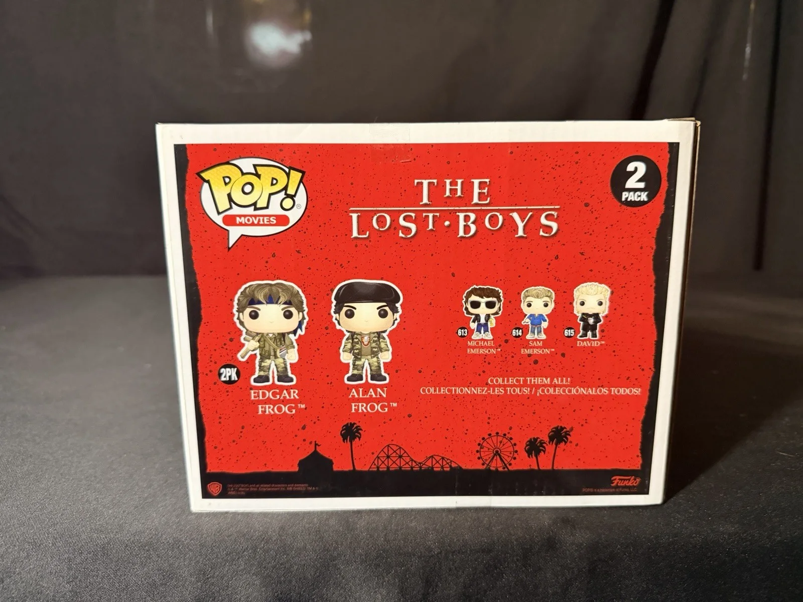 Kiefer Sutherland, Jason, Patric Corey Feldman — THE LOST BOYS 5 FUNKO POPS SET SUTHERLAND PATRIC + 2 SIGNED JSA, image 5
