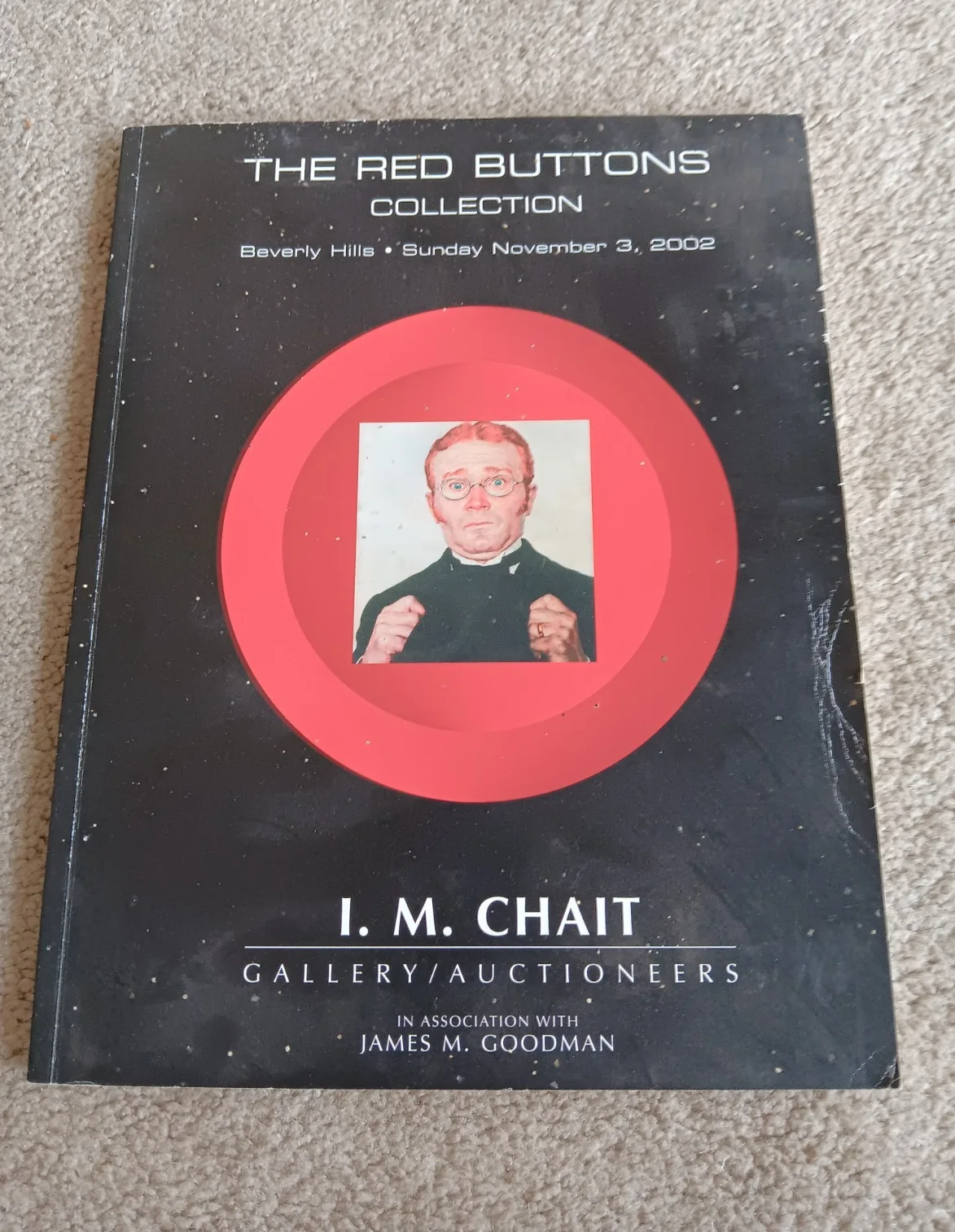 **Extremely Rare** Red Buttons Signed Photo-Autograph, Funny! 8x10, image 3