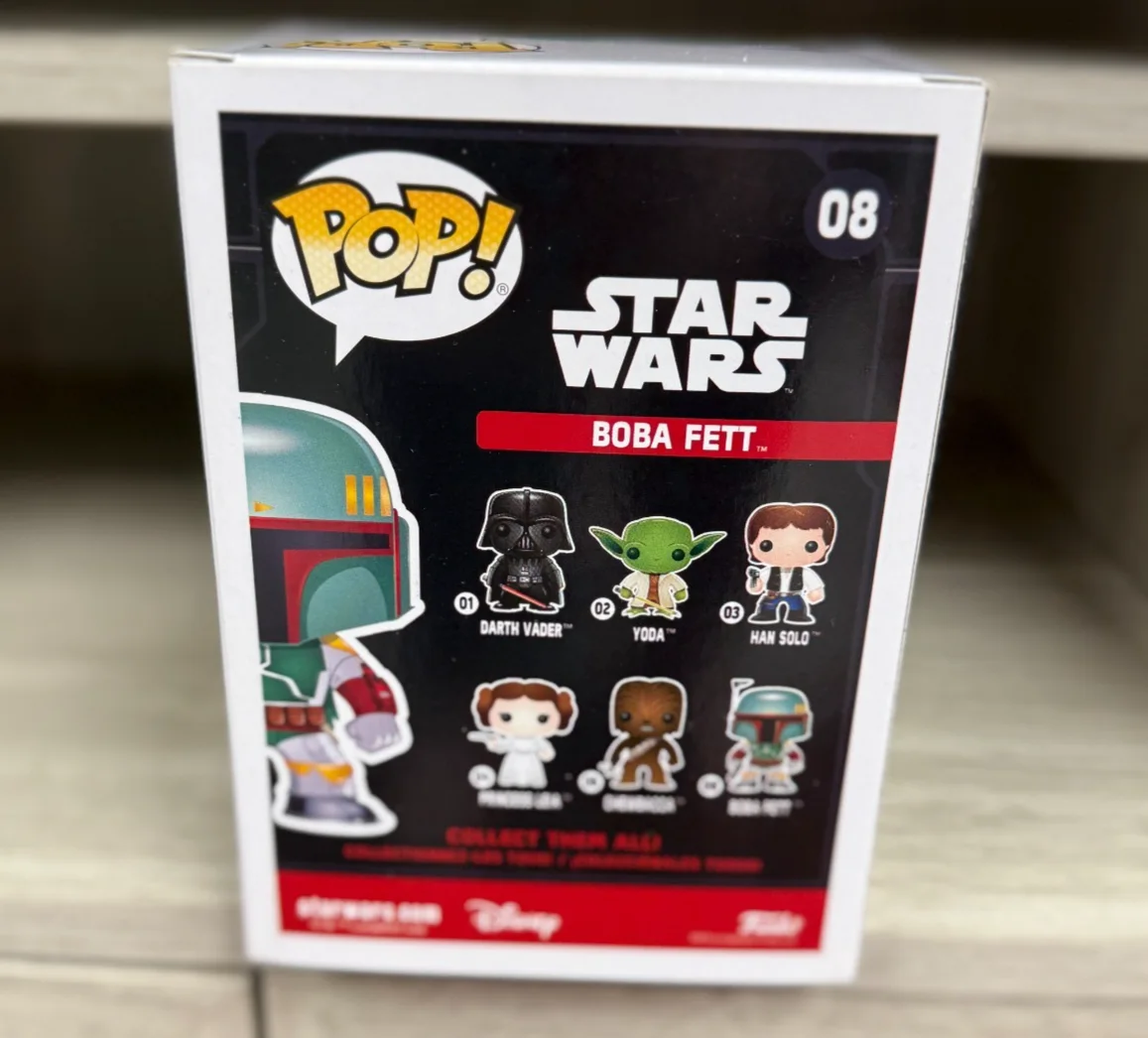 Daniel Logan — Funko Pop! Star Wars - Boba Fett #8 Signed By Daniel Logan Autograph BAM COA, изображение 3