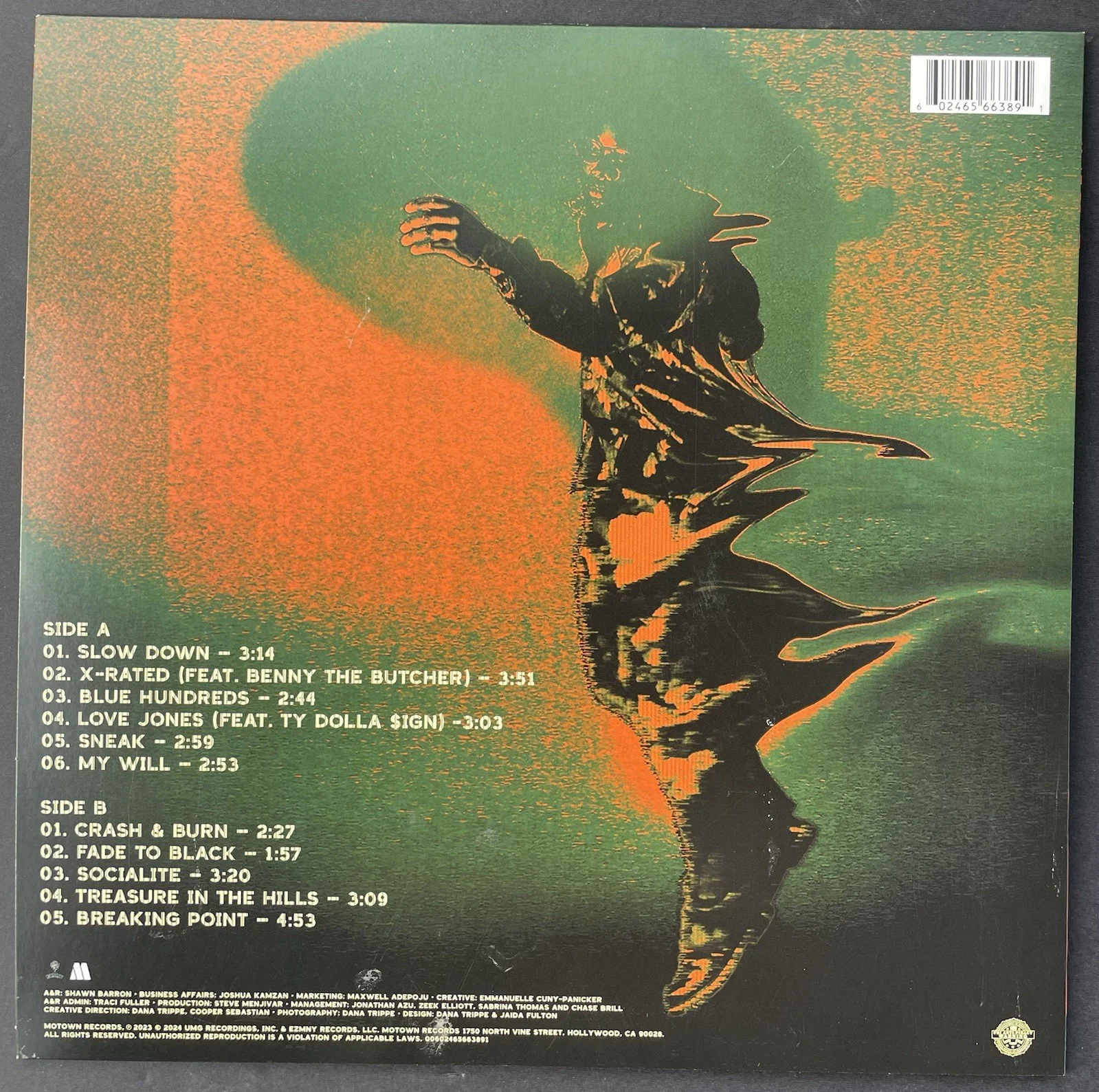 Leon Thomas Signed Autographed Electric Dusk Vinyl Album LP Mutt Psa/Dna Coa, image 4