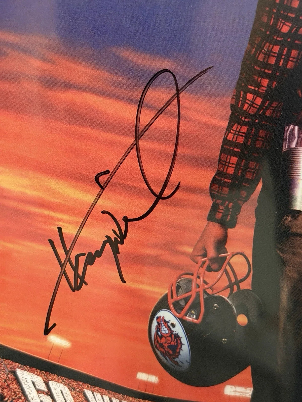 Henry Winkler — The Waterboy Signed Movie Poster 11x17 Henry Winkler Coach Klein Schwartz COA, изображение 2