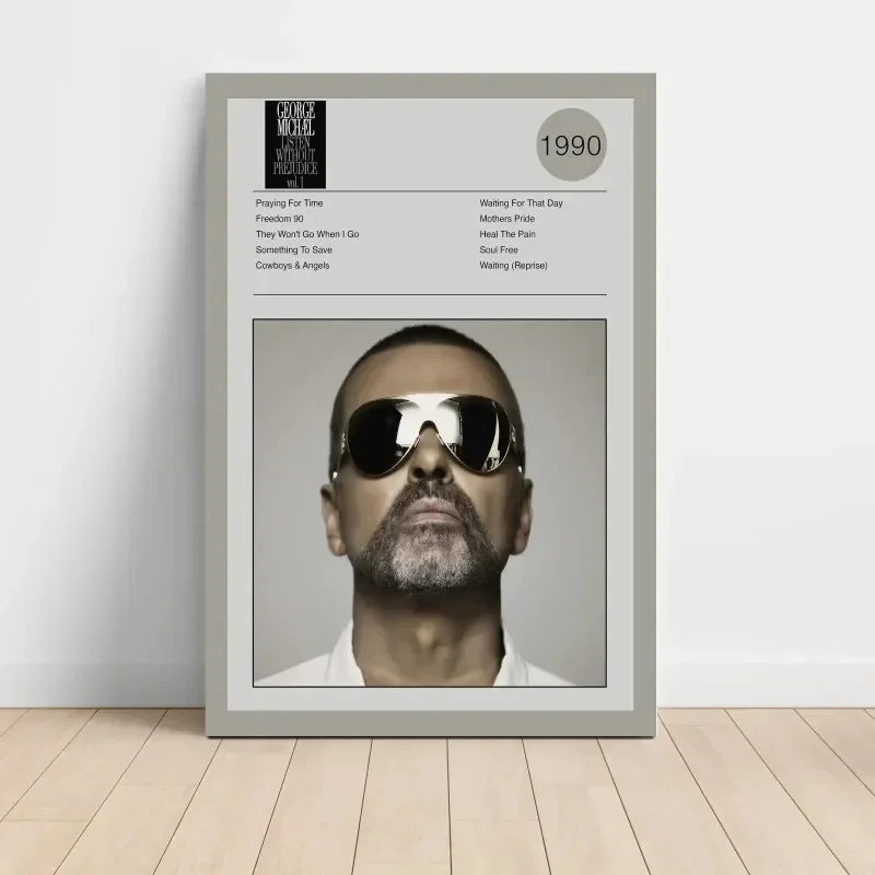 George Michael – Listen Without Prejudice Vol. 1 Fine Art Movie Poster, изображение 2