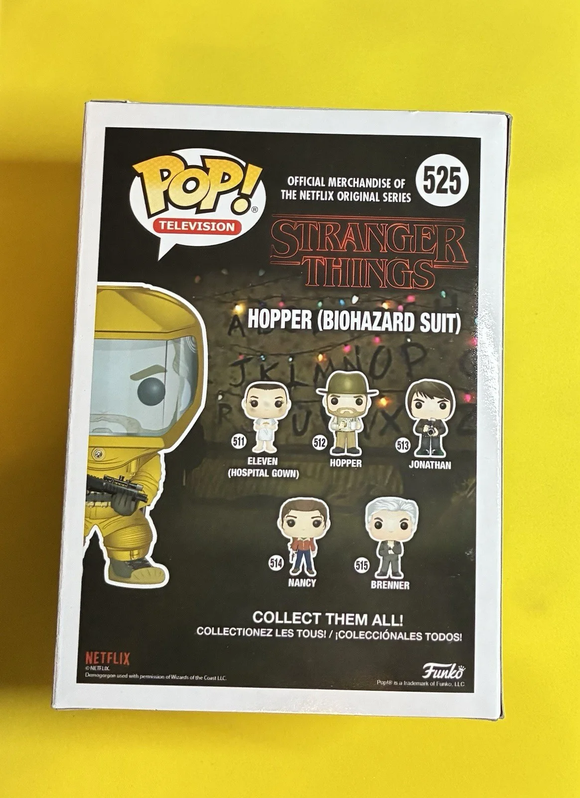 david harbour signedfunko Hopper (Biohazard Suit)525 Free Shipping/Hardstack JSA, image 3