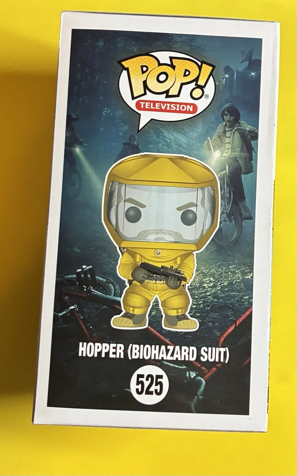 david harbour signedfunko Hopper (Biohazard Suit)525 Free Shipping/Hardstack JSA, image 4