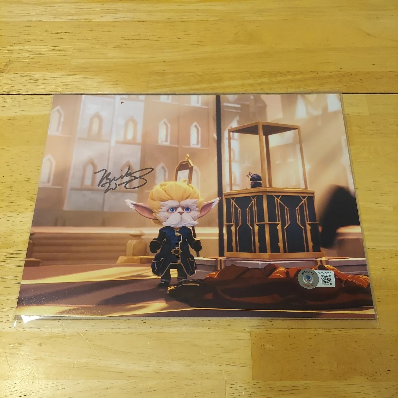 MICK WINGERT "Heim." LEAGUE OF LEGENDS signed autographed 8x10 Bam Box Gamer BAS, image 3
