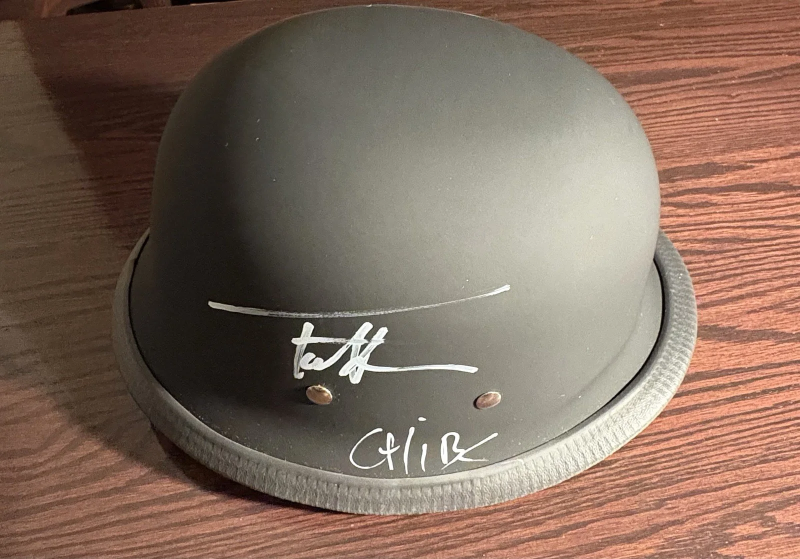 Tommy Flanagan — Tommy Flanagan “Chibs”, Sons Of Anarchy, Signed Biker Helmet & Gloves, Radtke, изображение 2