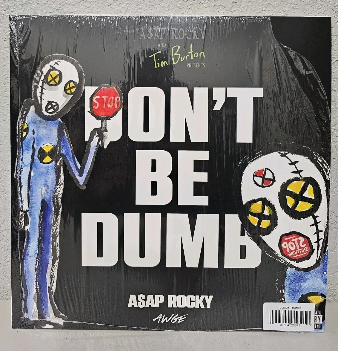 DUMMY SIGNED 2 DISC VINYL LP SIGNED INSERT BY ASAP ROCKY LIMITED EDITION, image 4