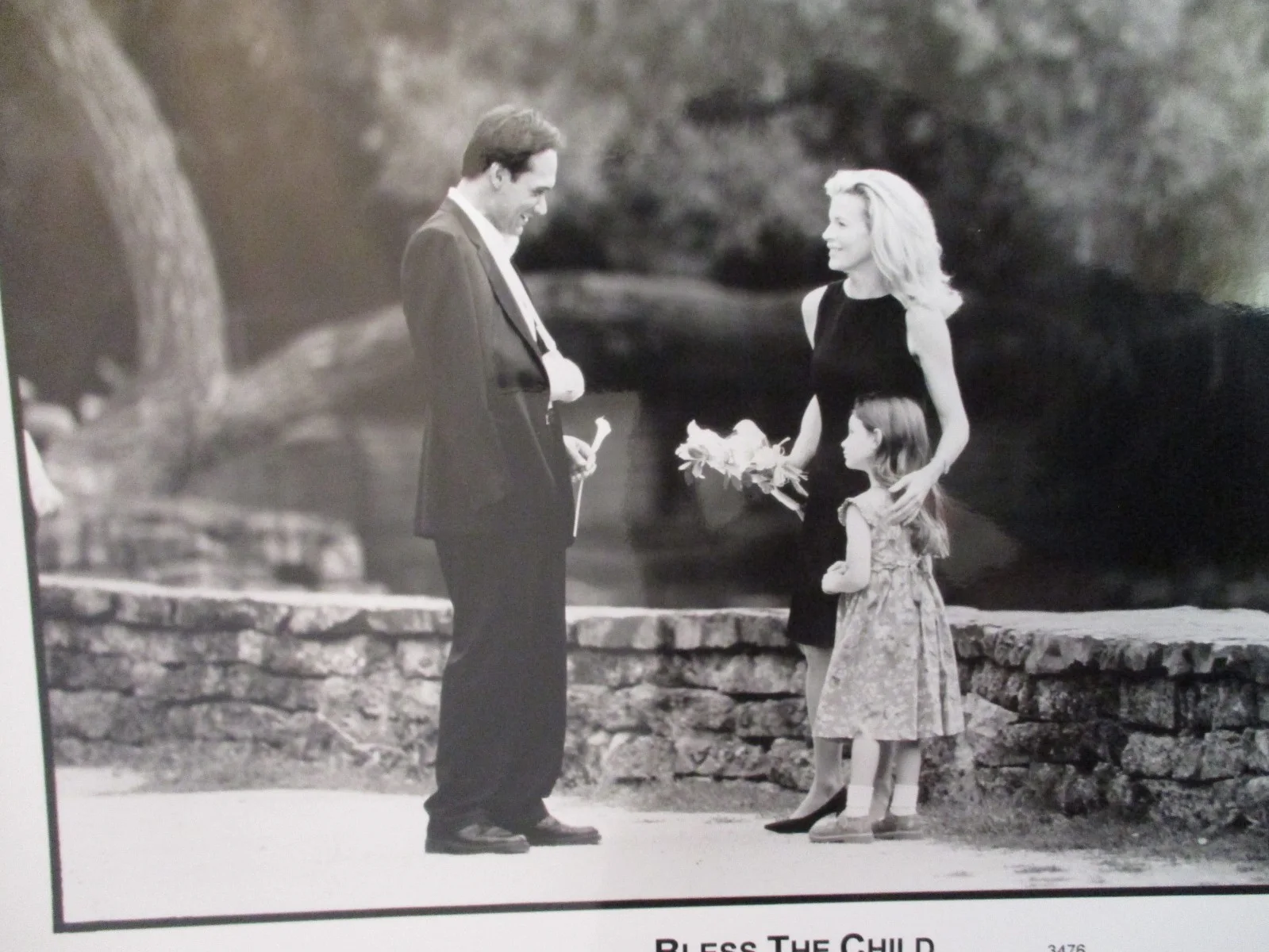 Holliston Coleman/Jimmy Smits/Kim Basinger(BLESS THE CHILD)2000 10 x 8 B&W Photo, image 2