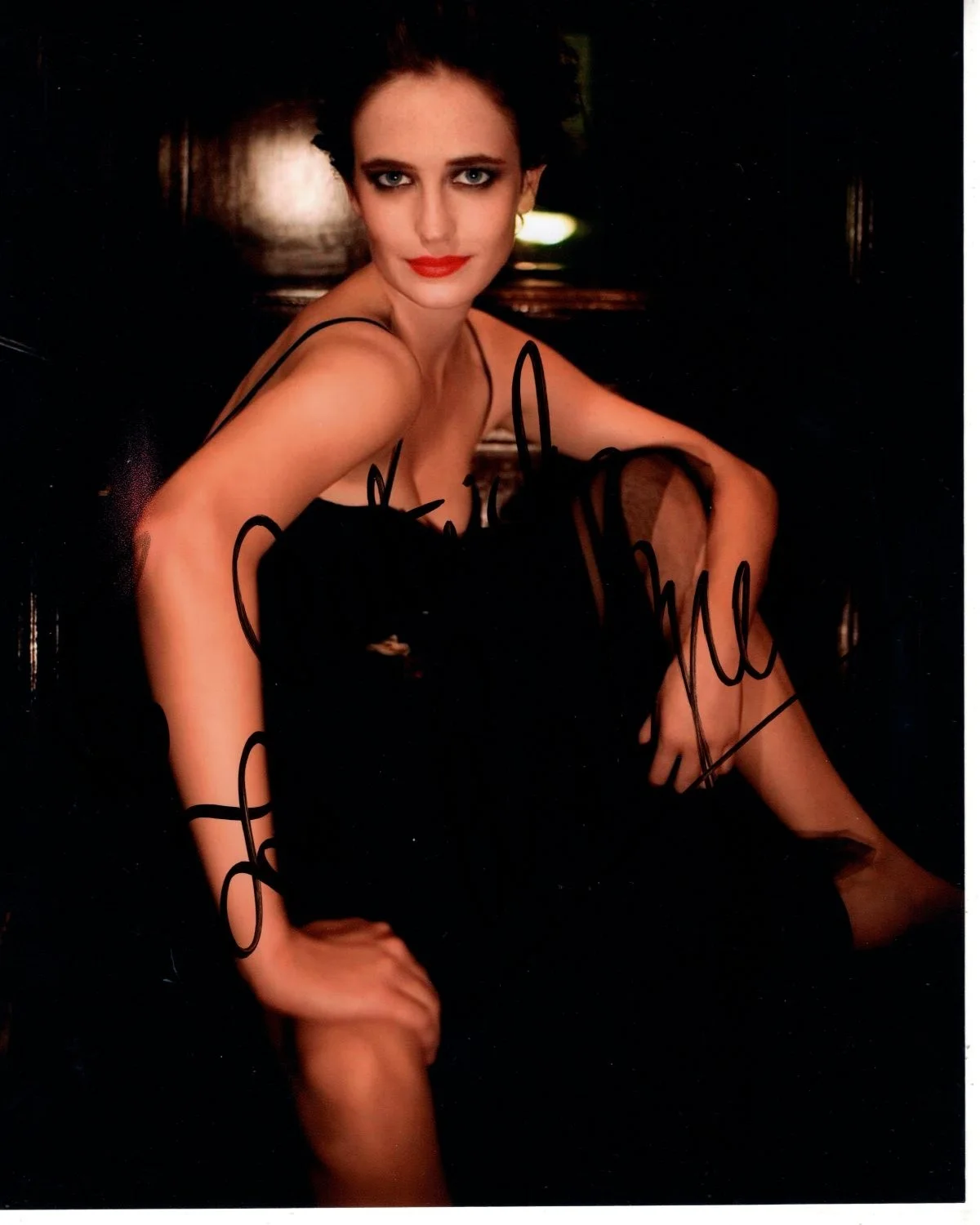 Eva Green — EVA GREEN Autographed Signed 8x10 Photograph - To Patrick