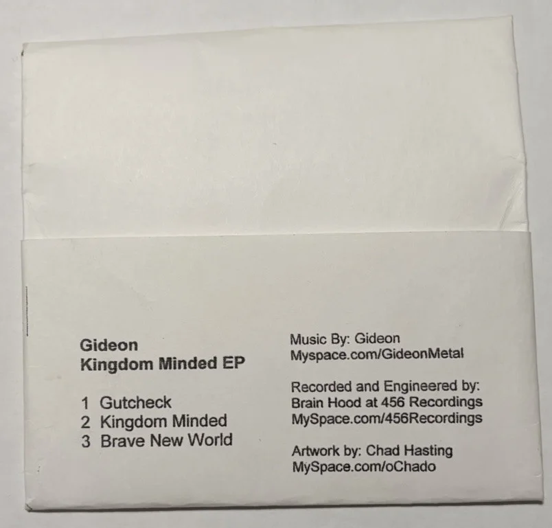 Gideon Band Kingdom Minded EP 2010 Signed Autographed CD +Photos Costs Milestone, image 3