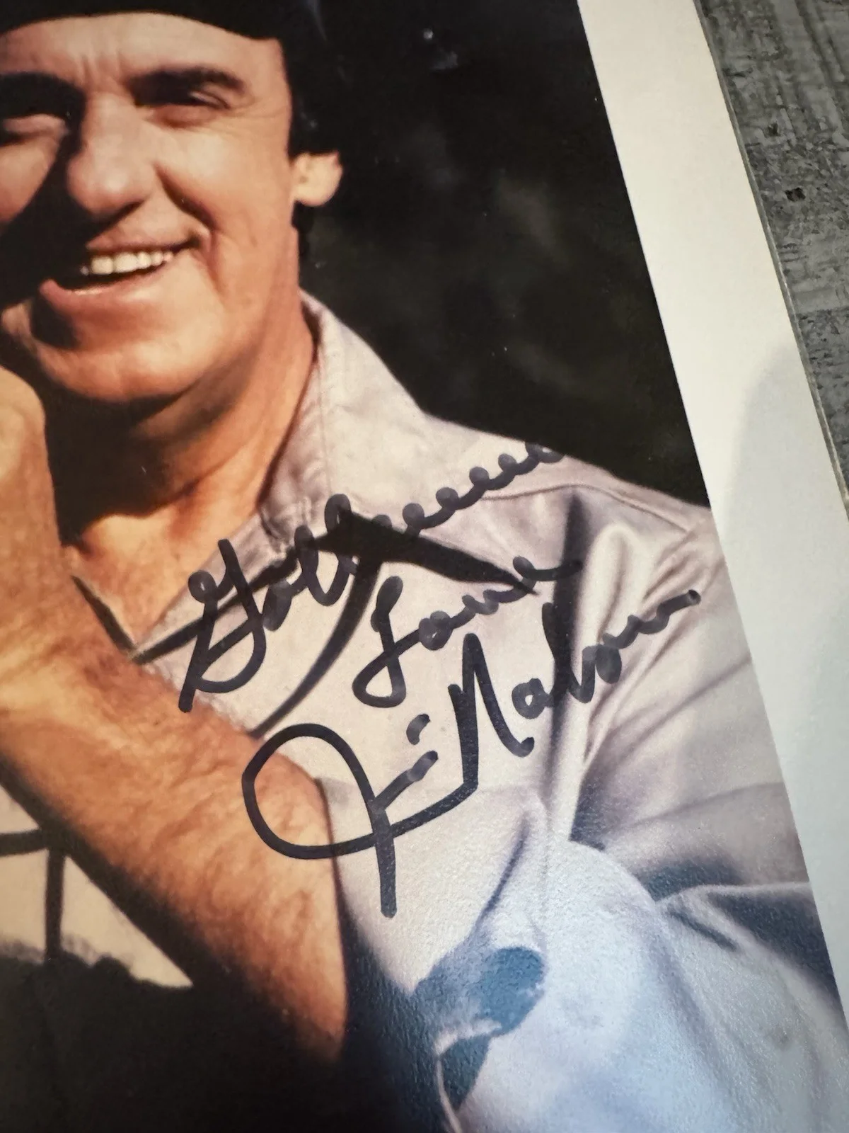 JIM NABORS GOMER PYLE U.S.M.C. Hand Signed Autographed 8 X 10 PHOTO W/COA, изображение 2