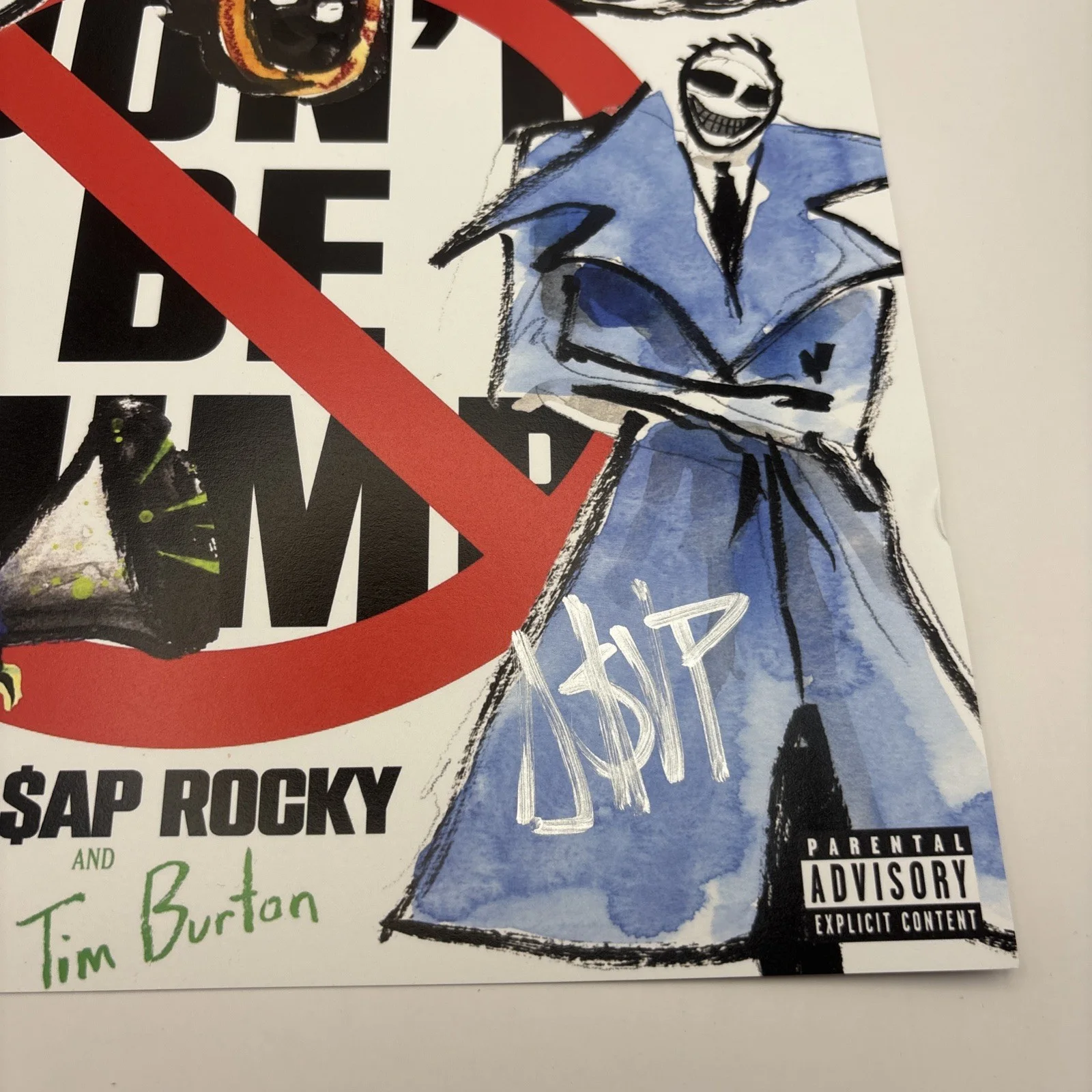 GR1M SIGNED 2 DISC VINYL LP SIGNED INSERT BY ASAP ROCKY LIMITED EDITION In Hand, image 2