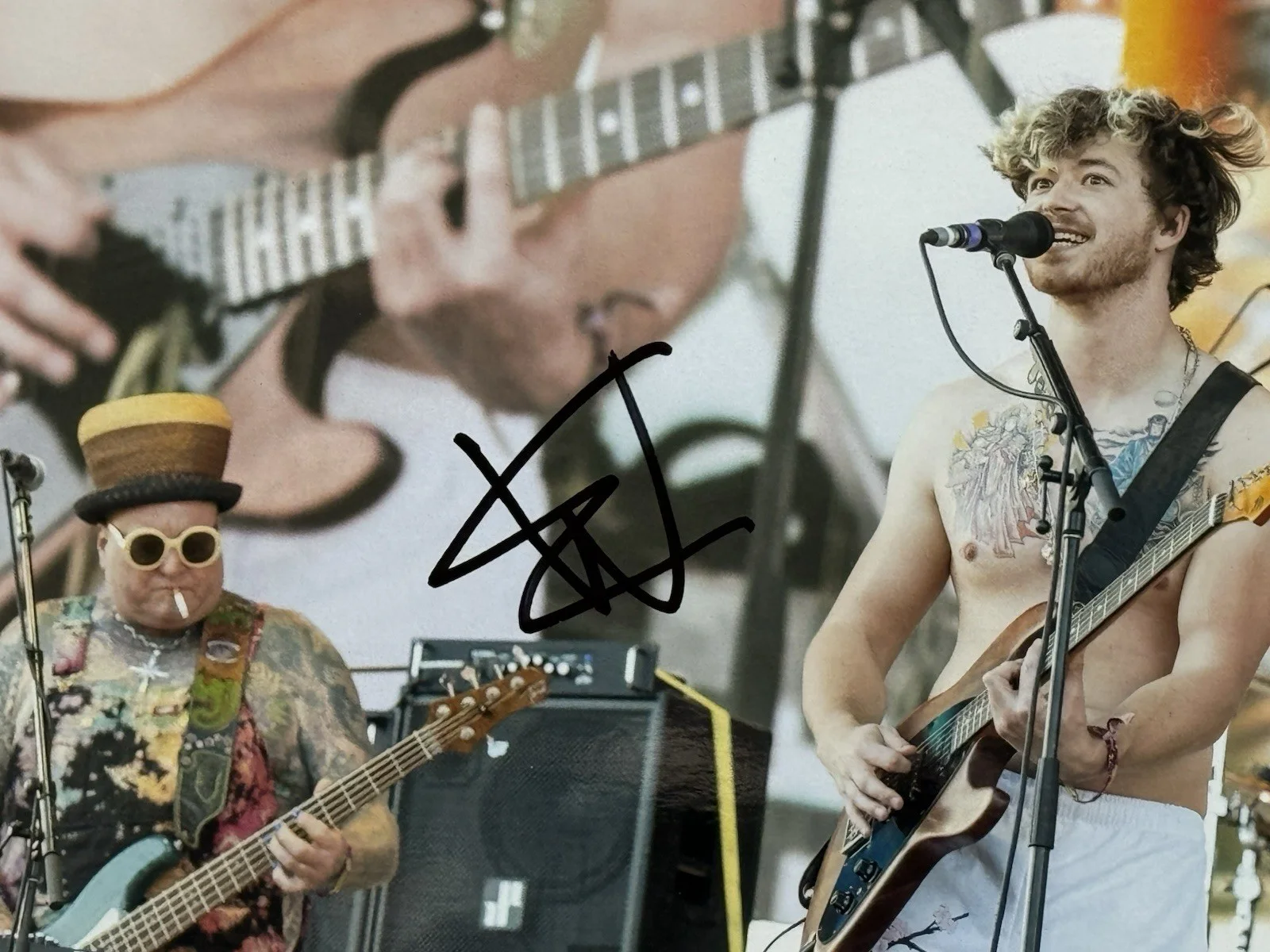 Sublime Eric Wilson Signed 12x18 Photo on Fujicolor Pearl Paper JSA COA not PSA, image 2