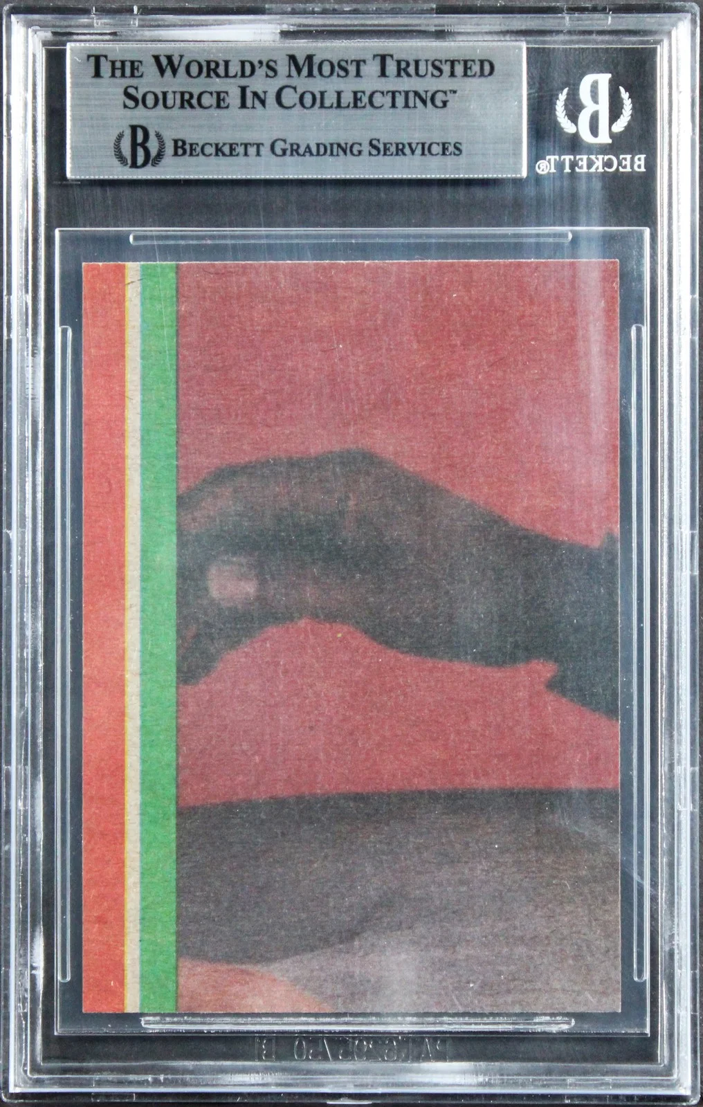 William Shatner — William Shatner Authentic Signed 1979 Star Trek #10 James T. Kirk Card BAS Slab, изображение 2