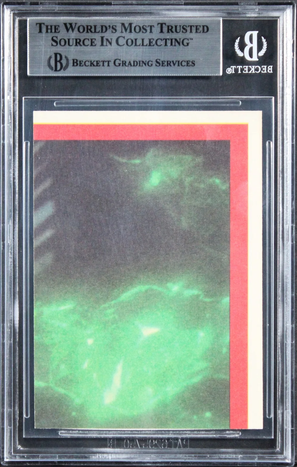William Shatner — William Shatner Signed 1979 Star Trek Stickers #7 Star Explorer Card BAS Slabbed, изображение 2