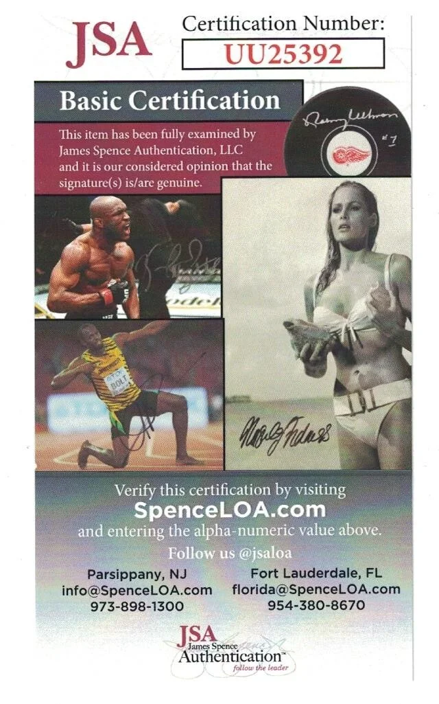 BILLY SQUIER JSA Autographed Tell the Truth 8X10 FREE SHIP! The Stroke not PSA, image 2