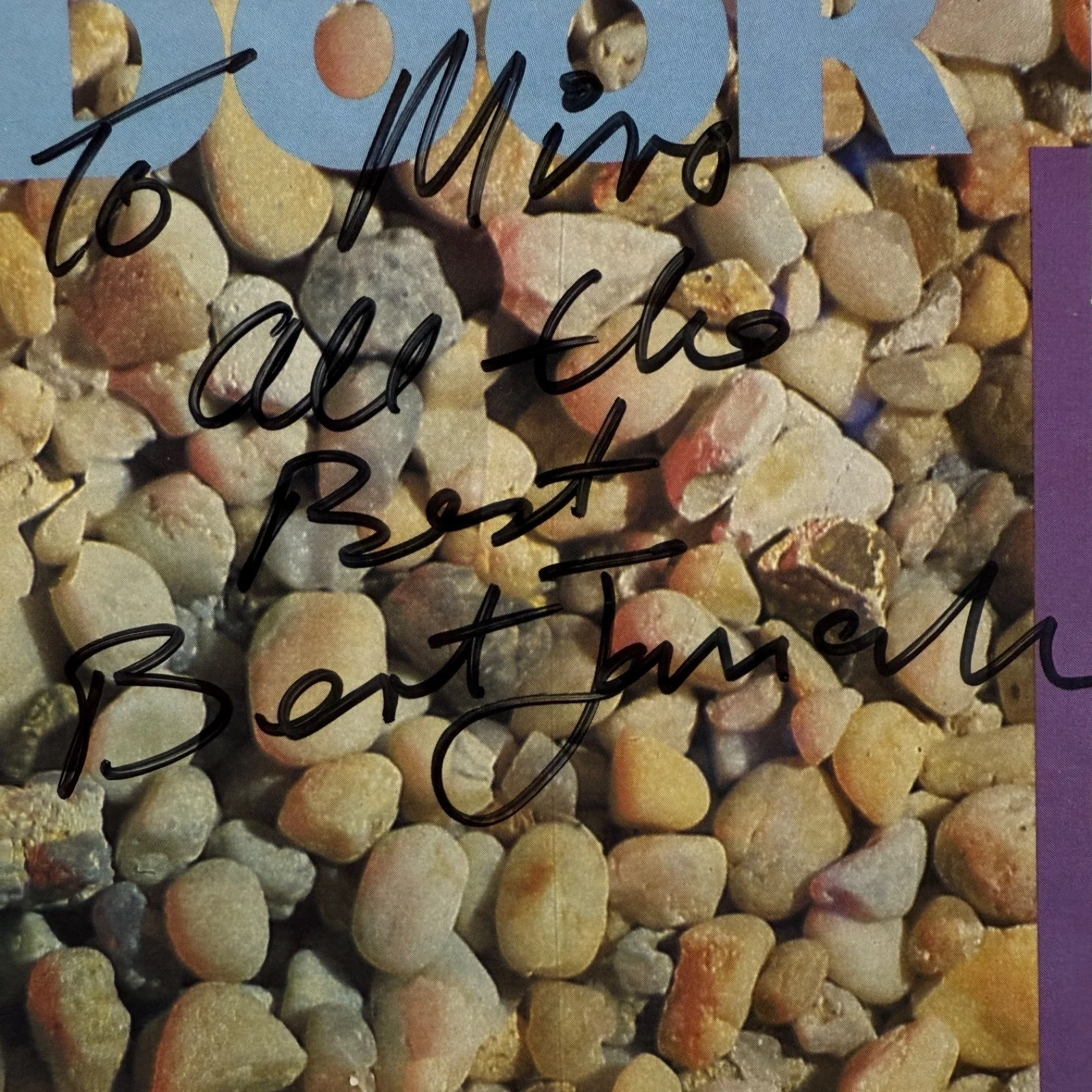 BERT JANSCH AUTOGRAPHED Pentangle "Open The Door" USA vinyl album Varrick 017 NM, изображение 2