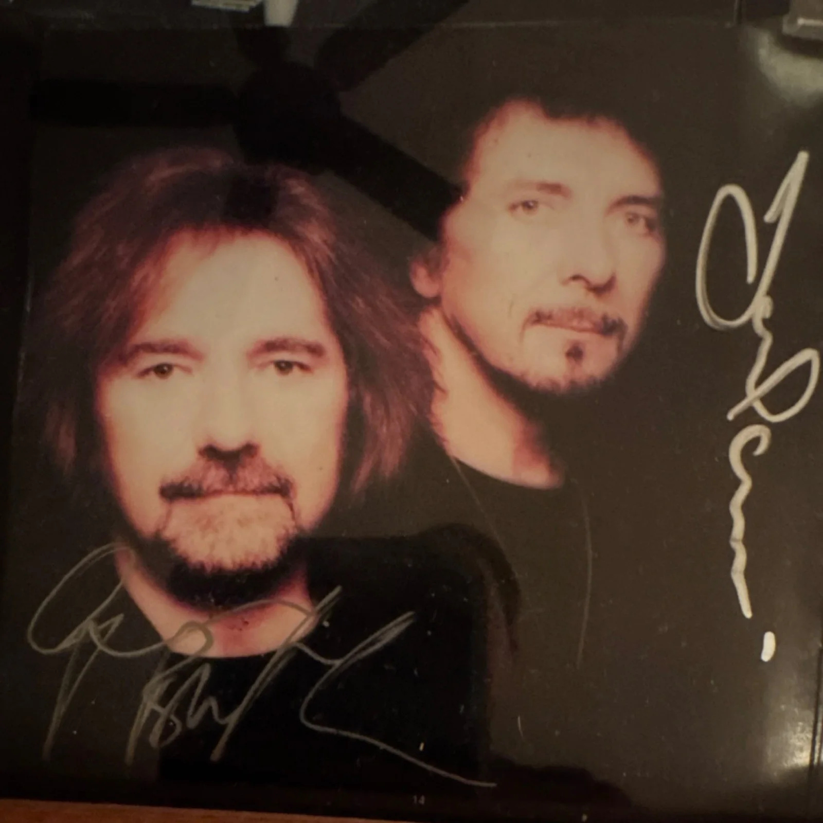 Black Sabbath Reunion Signed by all band CD & Booklet Framed Display Original, image 2