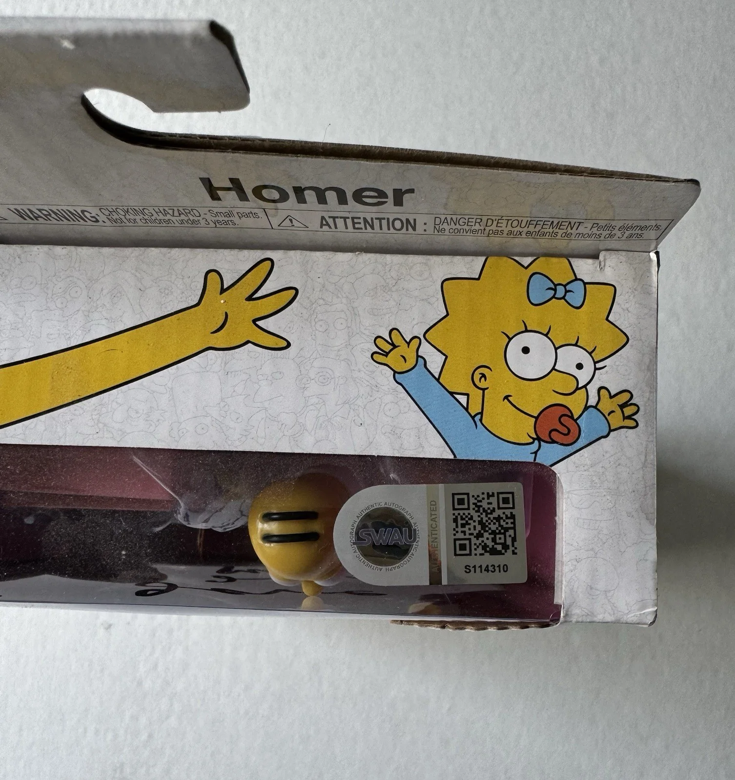 James L Brooks — James L Brooks Signed Autographed Homer Toy Simpsons Creator SWAU Authenticated, image 5