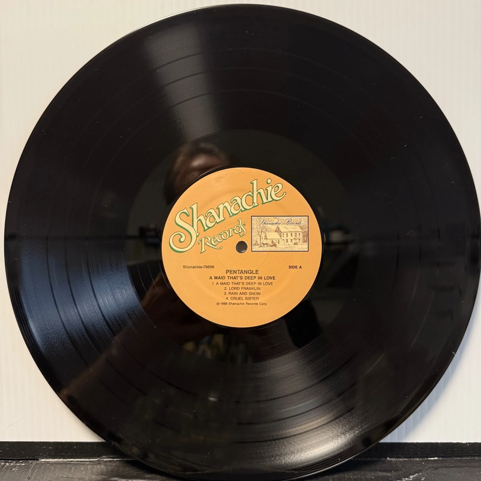 BERT JANSCH AUTOGRAPHED Pentangle "A Maid That's Deep In Love" USA vinyl album, image 4