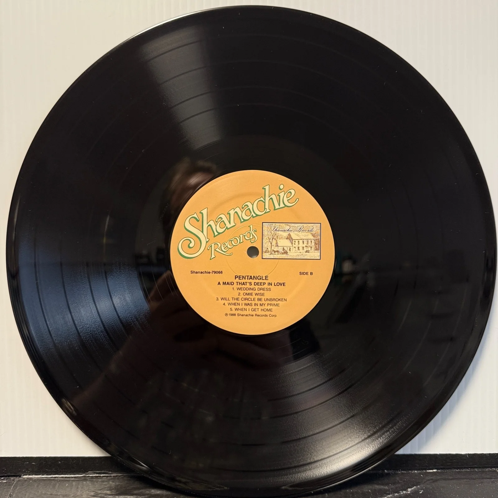 BERT JANSCH AUTOGRAPHED Pentangle "A Maid That's Deep In Love" USA vinyl album, image 5