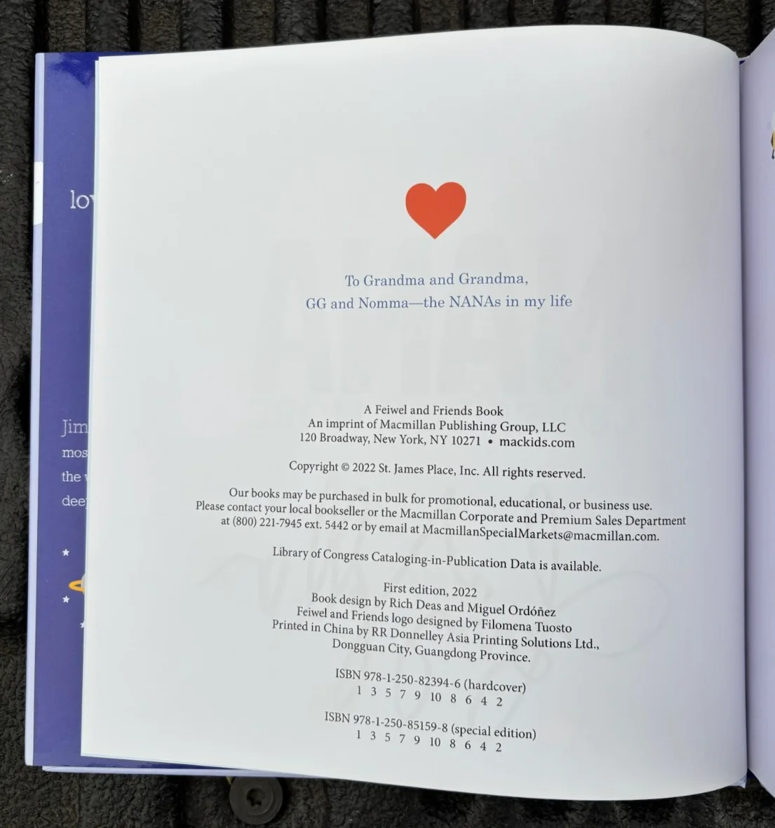 Jimmy Fallon — Jimmy Fallon - NANA Loves You More - Signed Autograph Book - 1st - Late Night, image 3
