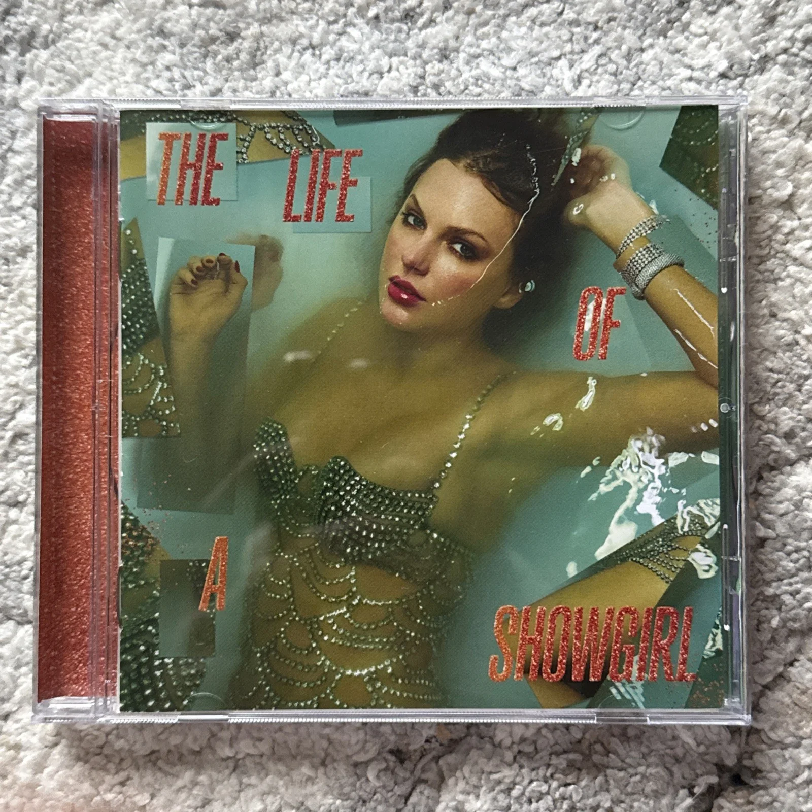 Taylor Swift The Life of a Showgirl CD Hand Signed Photo Insert #2, изображение 3