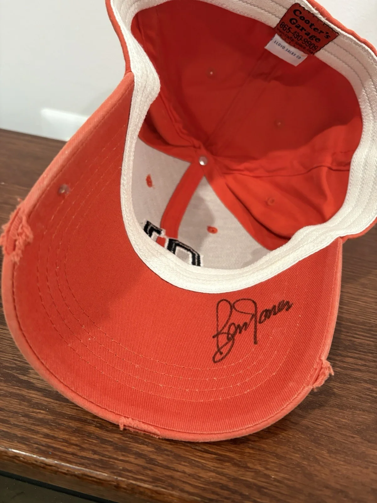 Dukes of Hazzard Autographed Ben Jones “Cooter” Hat, image 2