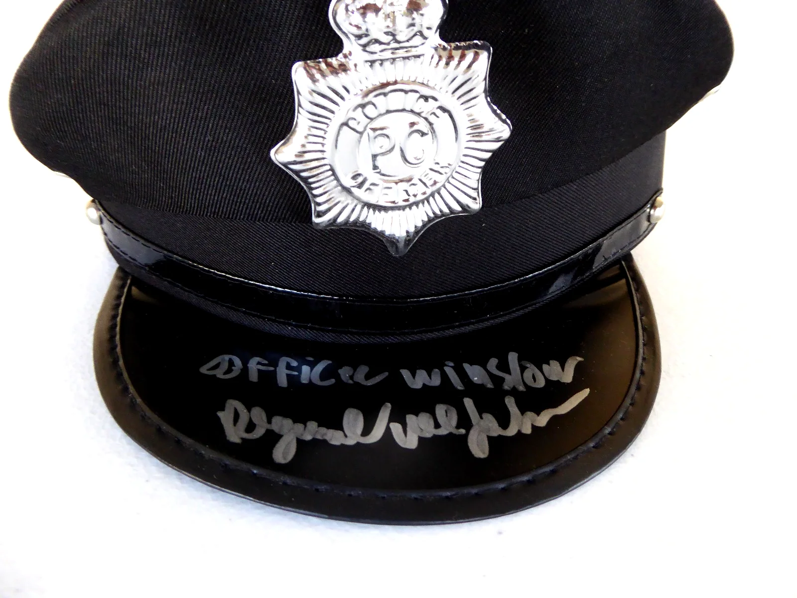 Reginald VelJohnson Signed Police Hat Auto, Family Matters, Carl Winslow JSA COA, изображение 2