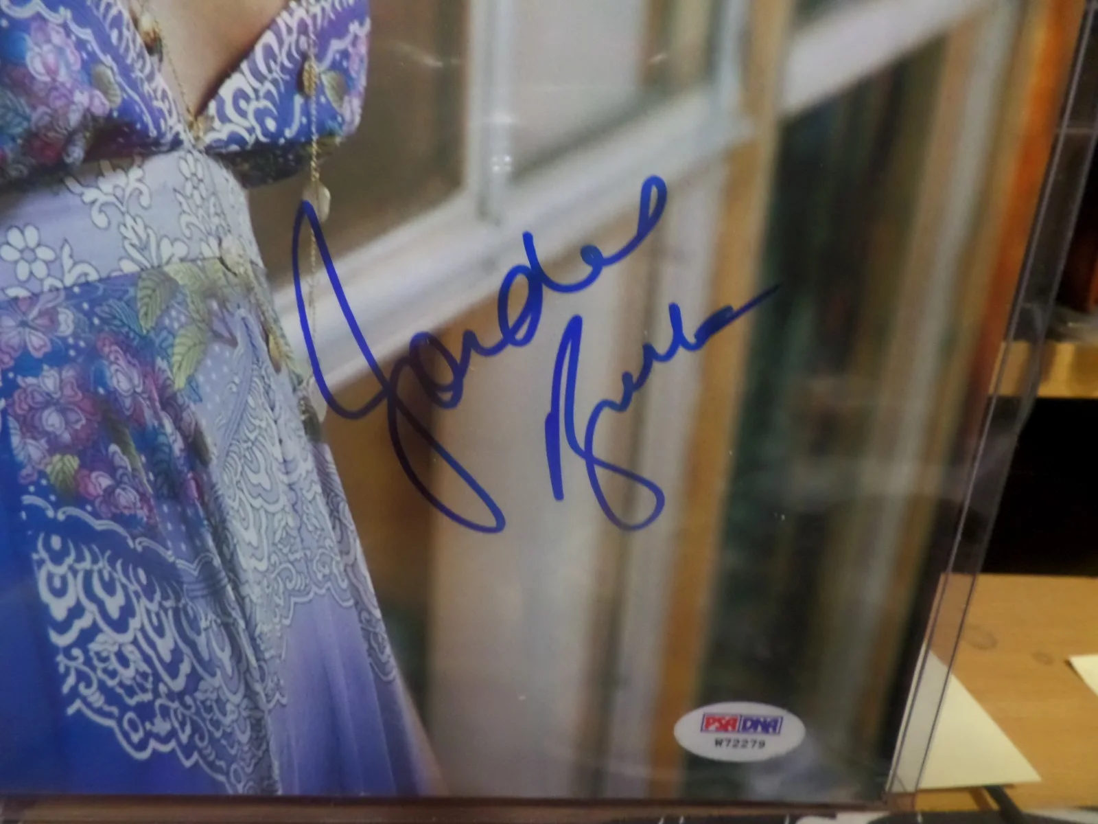 JORDANA BREWSTER SIGNED — JORDANA BREWSTER SIGNED 11x14 PHOTO W/PROOF PSA/DNA, image 2