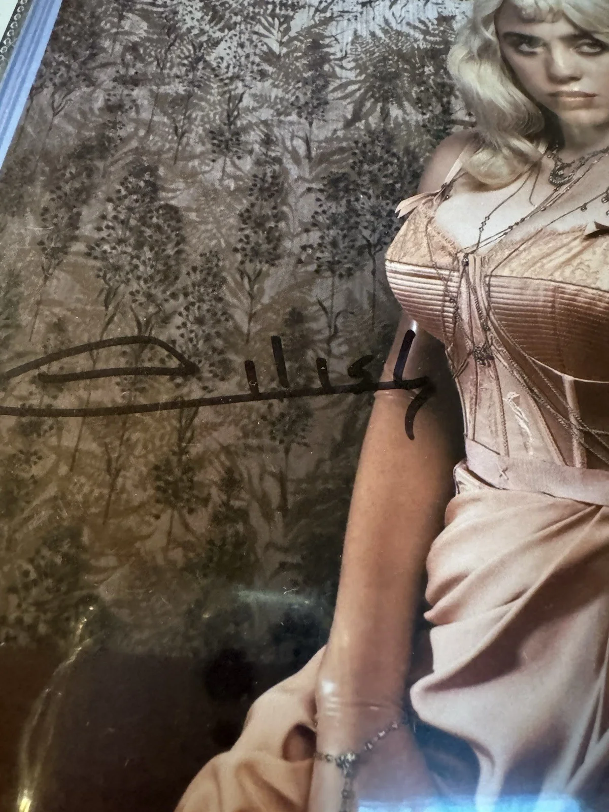 BILLIE EILISH Signed 8x10 photo with Dual COAs Beautiful Signed photo, изображение 3