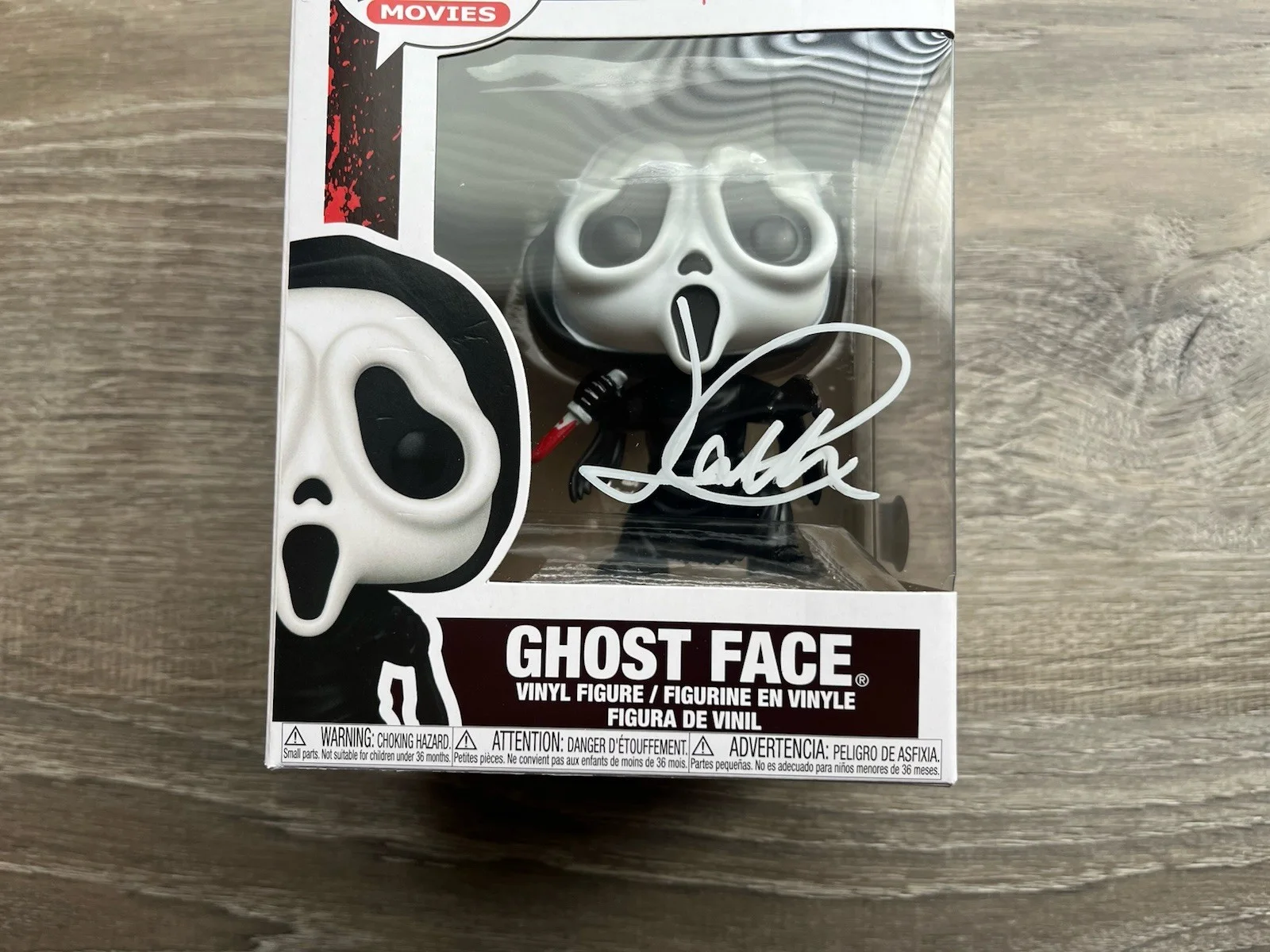 Jack Quaid — Jack Quaid Signed Ghostface Funko Pop Beckett COA 1607 Scream Richie Kirsch, image 3
