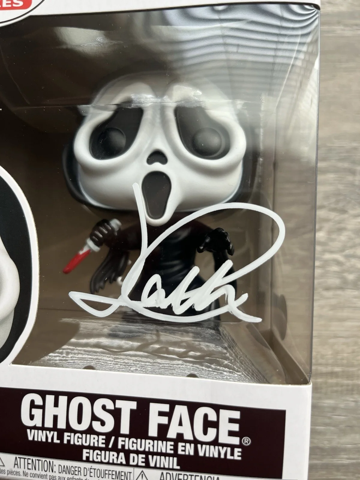 Jack Quaid — Jack Quaid Signed Ghostface Funko Pop Beckett COA 1607 Scream Richie Kirsch, image 4