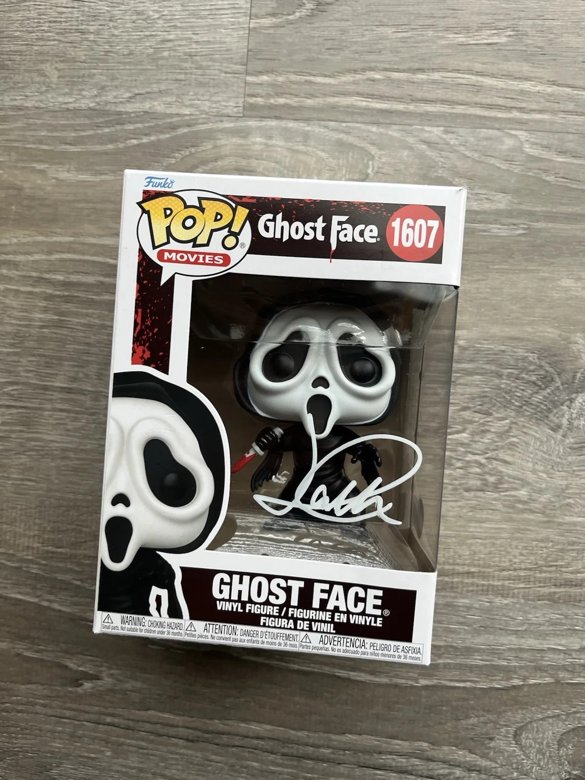 Jack Quaid — Jack Quaid Signed Ghostface Funko Pop Beckett COA 1607 Scream Richie Kirsch, image 5