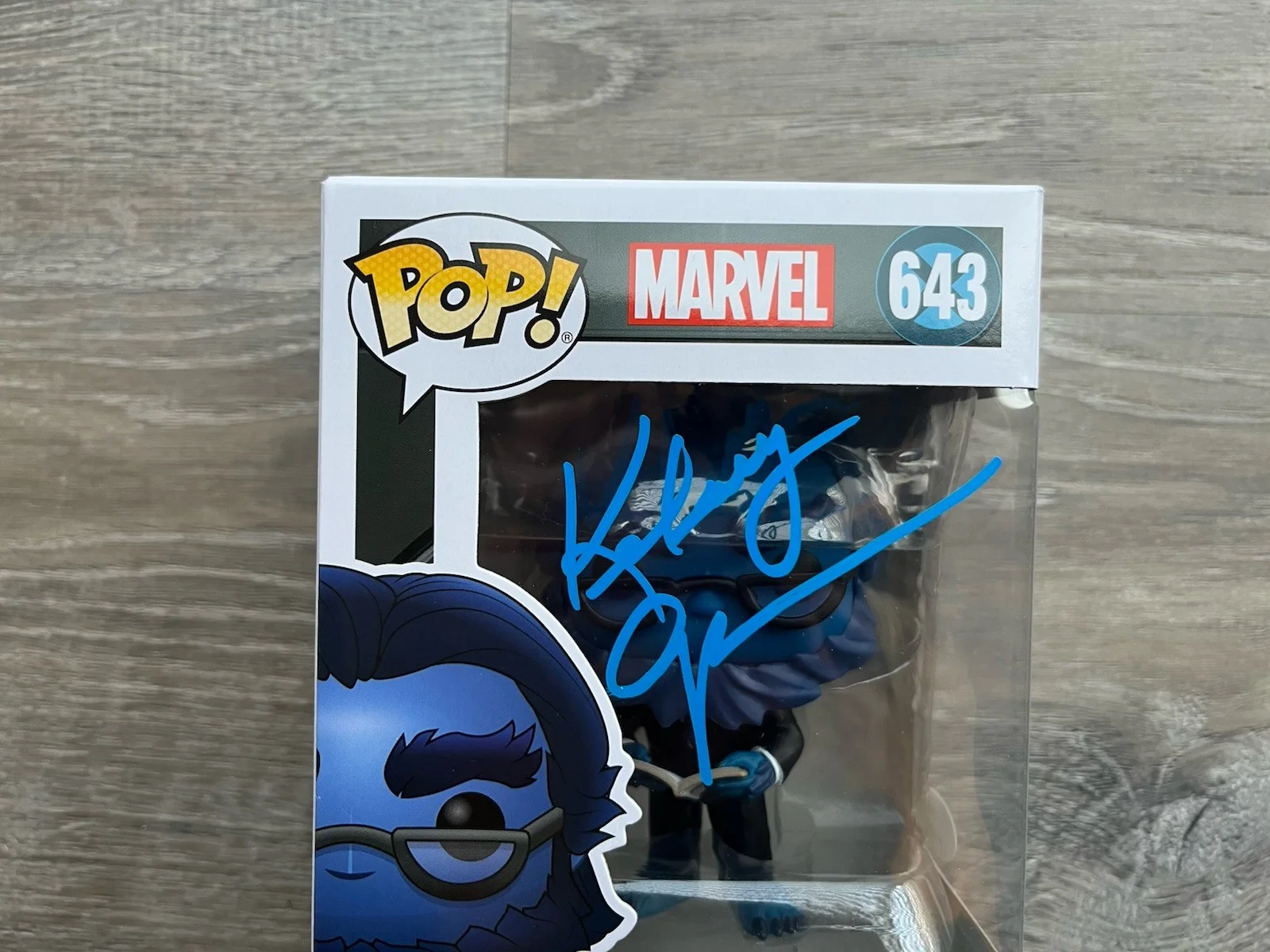 Kelsey Grammer — Kelsey Grammer Signed Beast Funko Pop JSA COA #643 X-Men Marvel, image 3