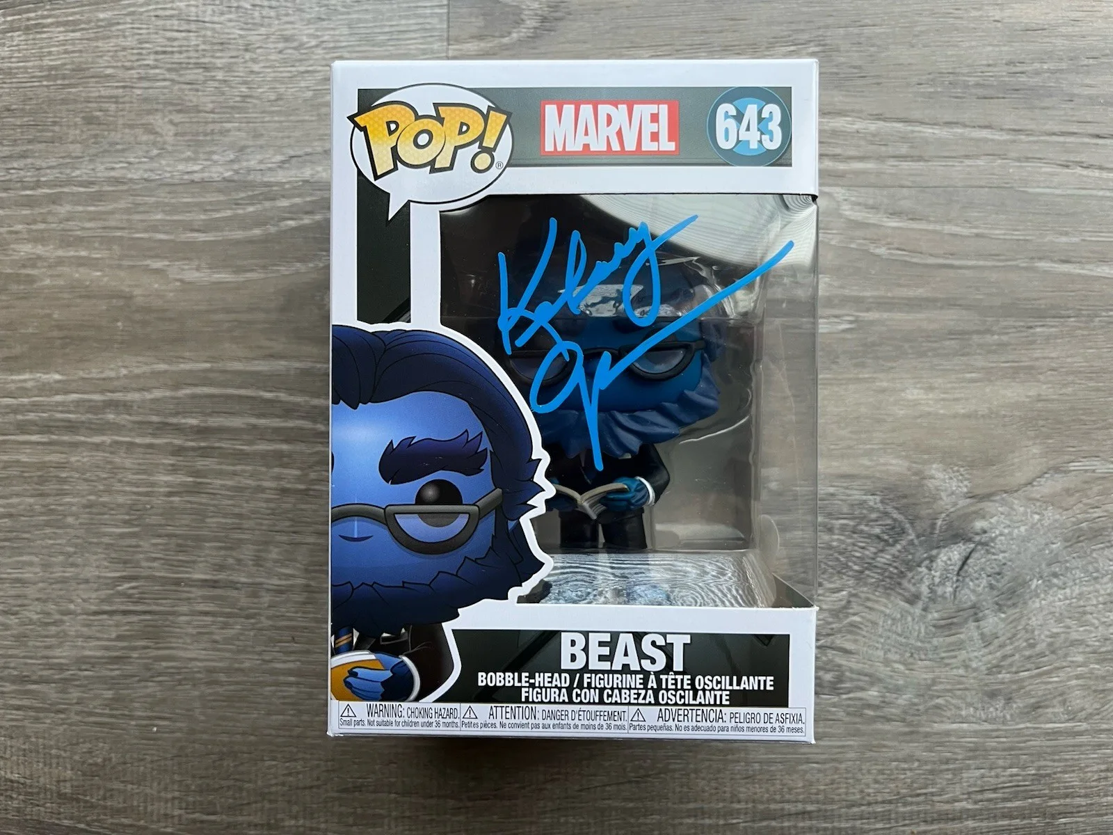 Kelsey Grammer — Kelsey Grammer Signed Beast Funko Pop JSA COA #643 X-Men Marvel, image 4