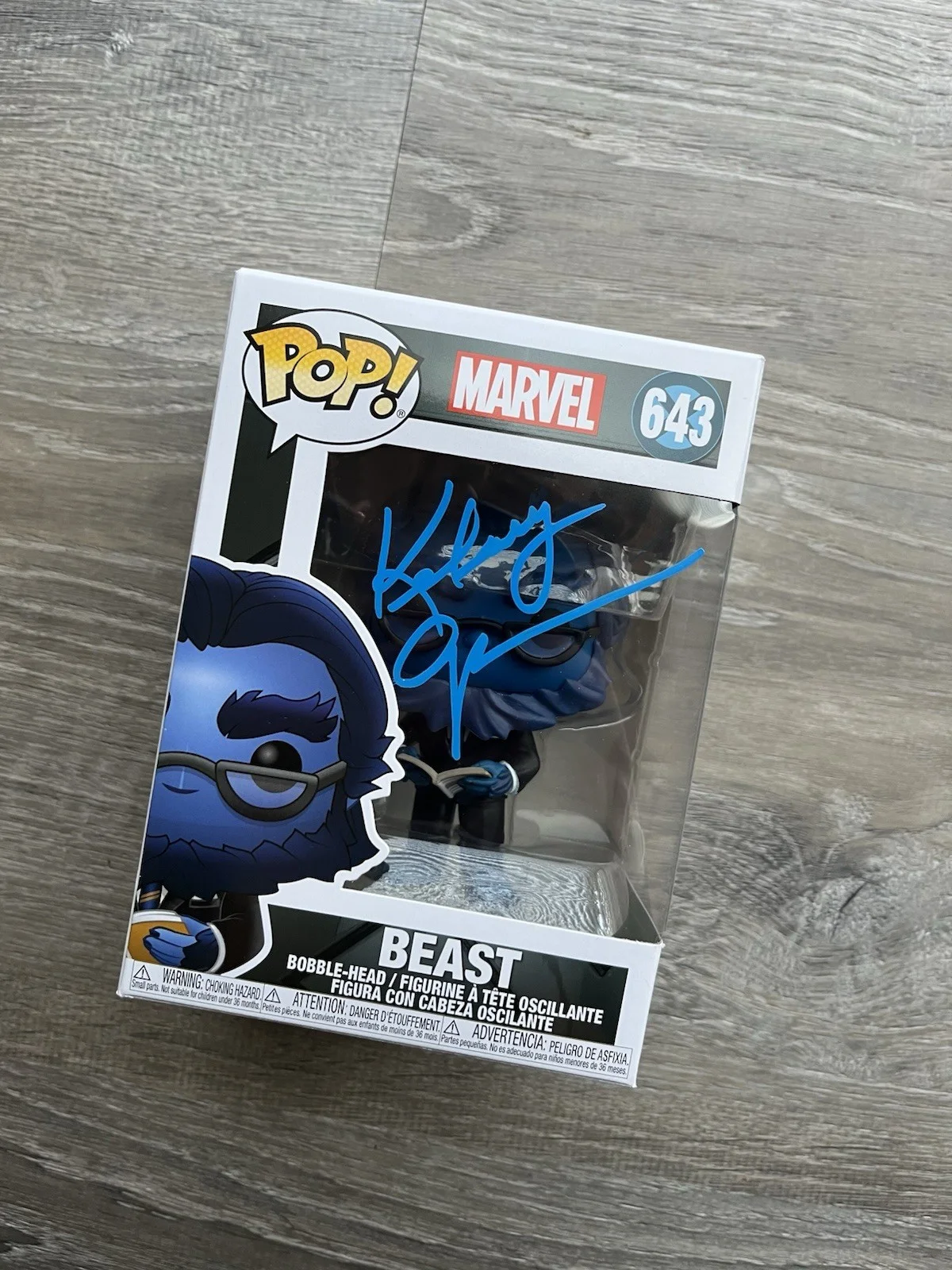 Kelsey Grammer — Kelsey Grammer Signed Beast Funko Pop JSA COA #643 X-Men Marvel, image 5