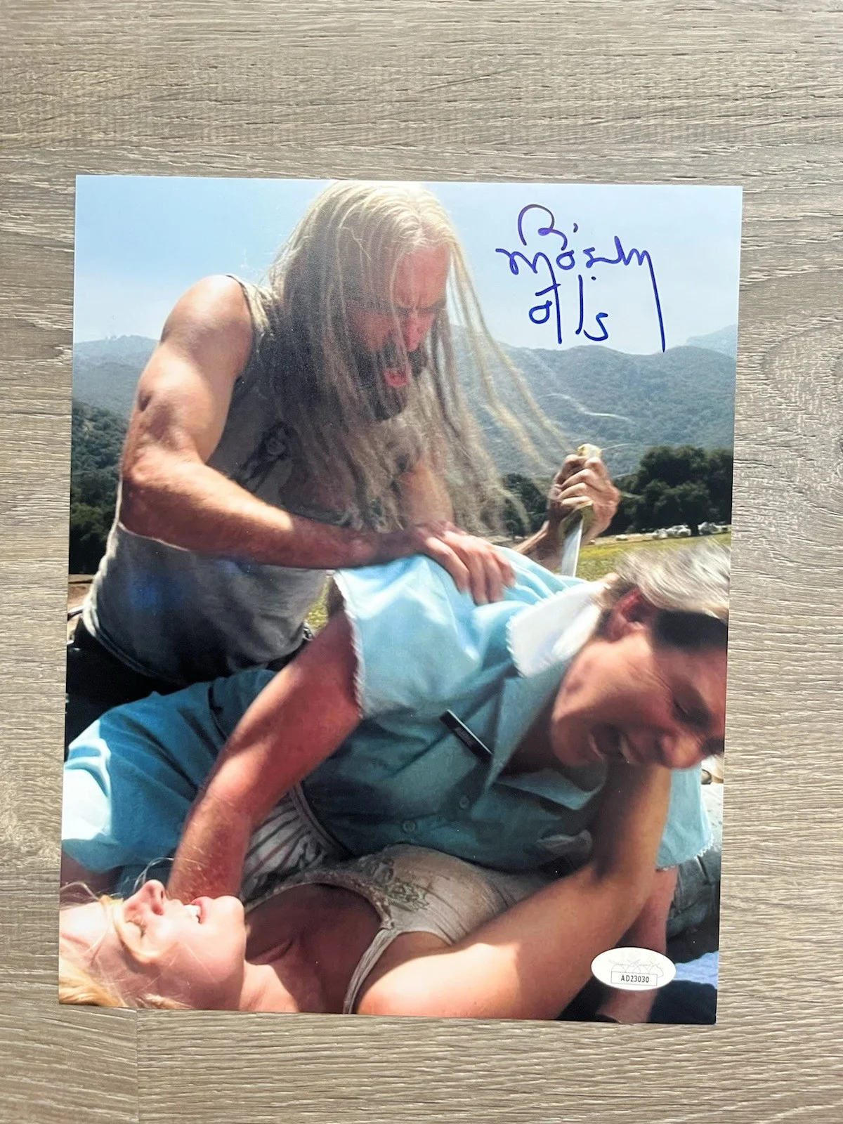 Bill Moseley — Bill Moseley Signed House of 1000 Corpses 8x10 Photo JSA COA Otis Horror Auto, изображение 2