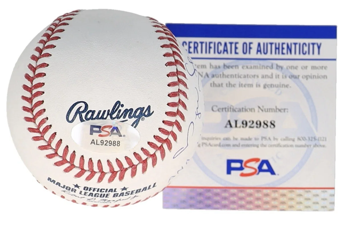 Machine Gun Kelly MGK & Megan Fox Dual Signed Baseball PSA/DNA Cool Inscription, image 2