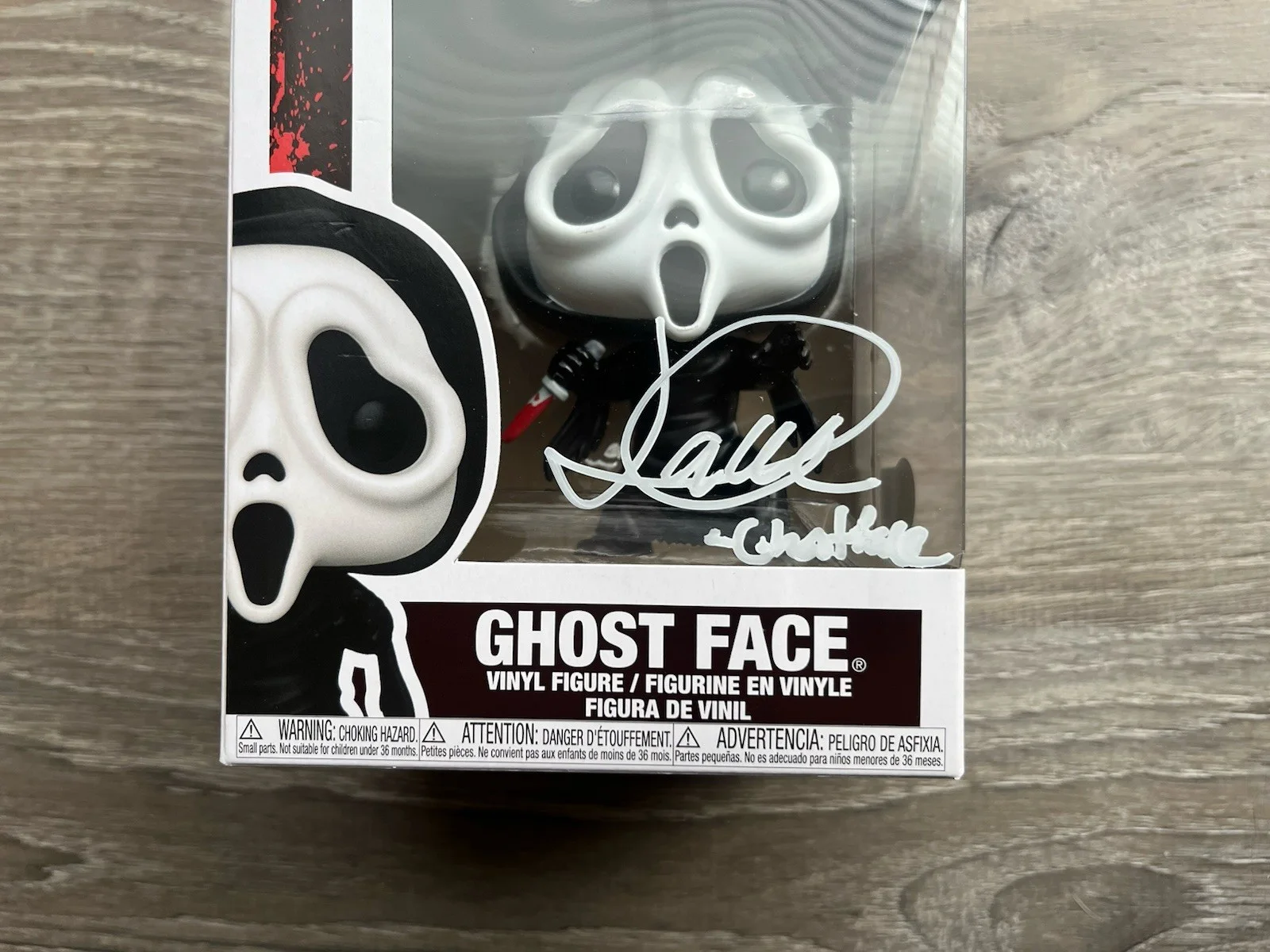 Jack Quaid — Jack Quaid Signed Inscribed Ghostface Funko Pop Beckett COA 1607 Scream Horror, image 3