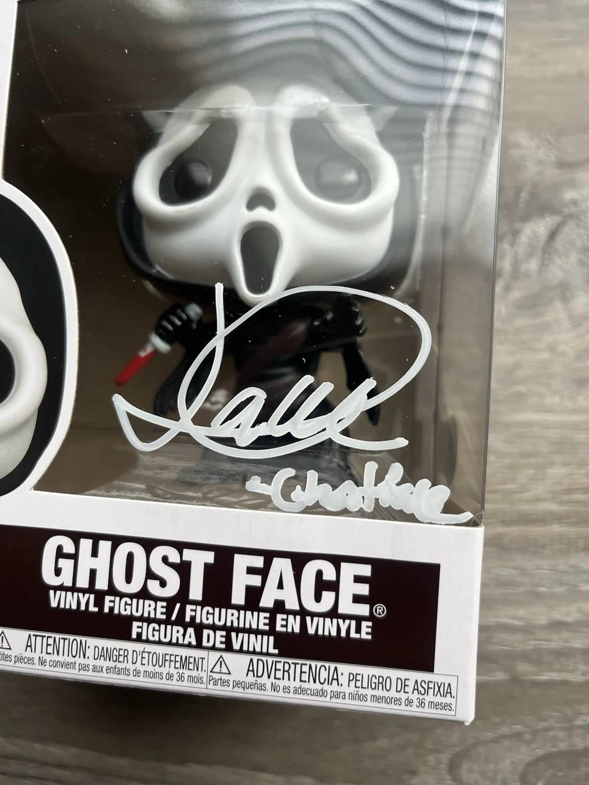 Jack Quaid — Jack Quaid Signed Inscribed Ghostface Funko Pop Beckett COA 1607 Scream Horror, image 4