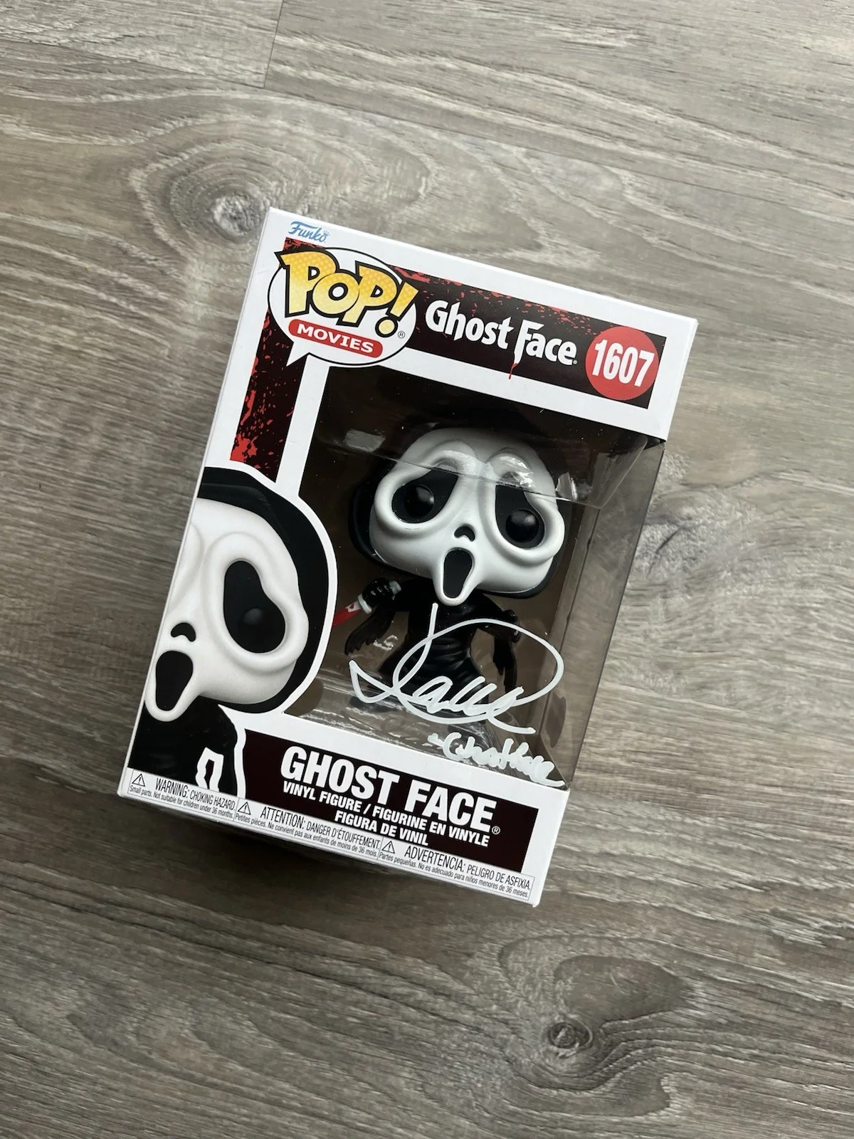 Jack Quaid — Jack Quaid Signed Inscribed Ghostface Funko Pop Beckett COA 1607 Scream Horror, image 5