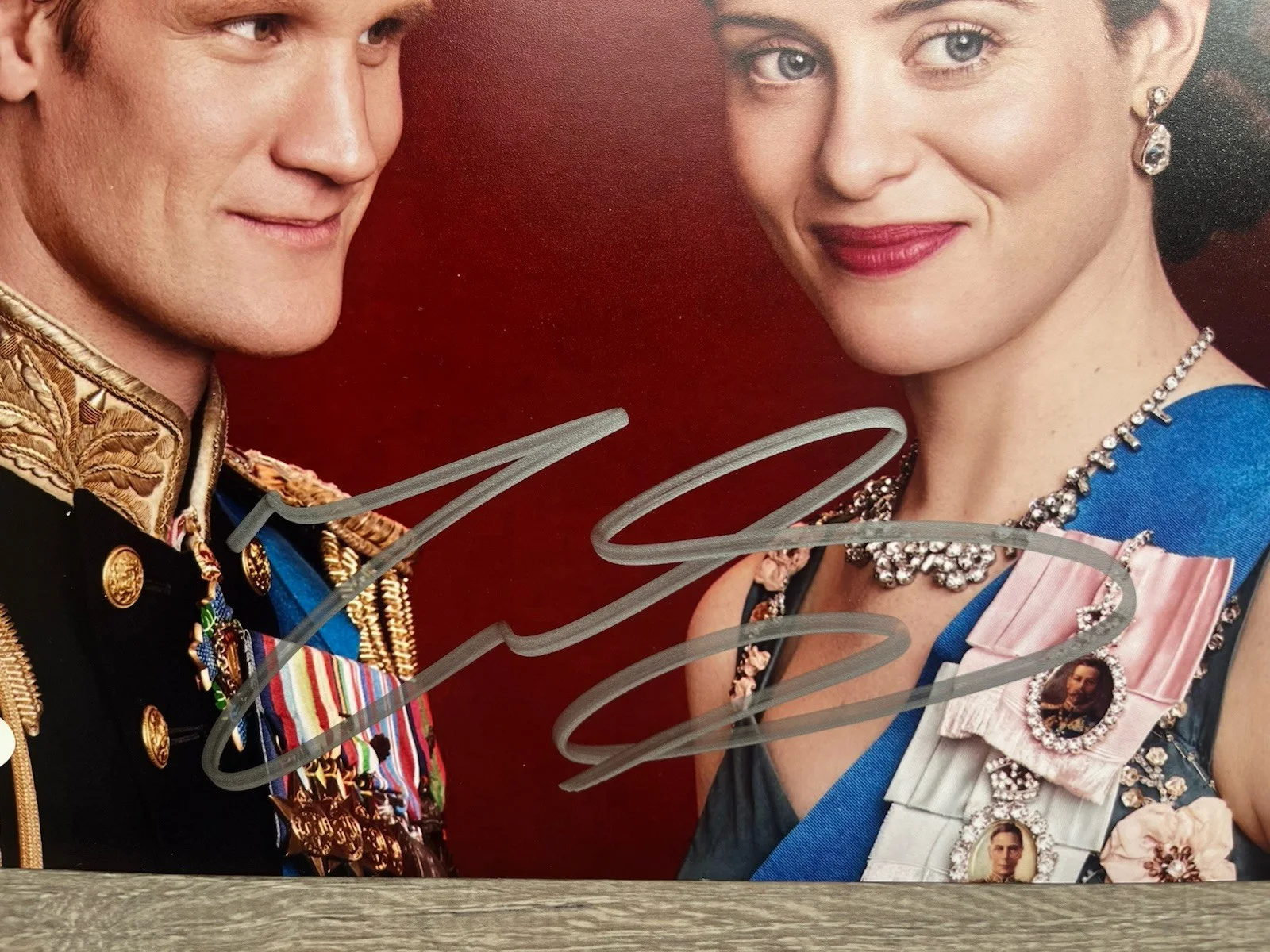 Matt Smith — Matt Smith Signed The Crown 8x10 Photo JSA COA Prince Philip Doctor Who, image 4
