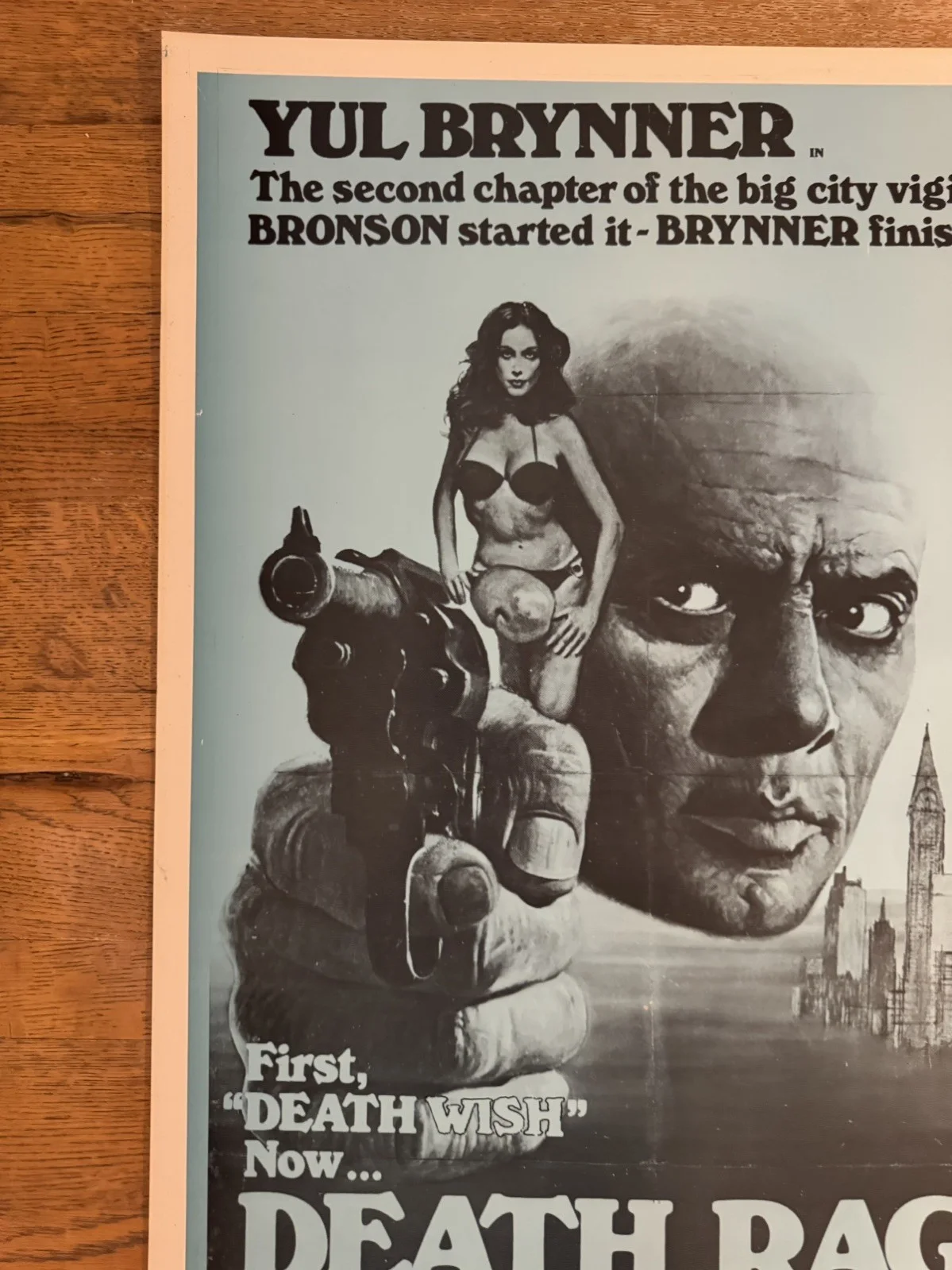 Death Rage Original South African movie poster Johannesburg Rare, изображение 5